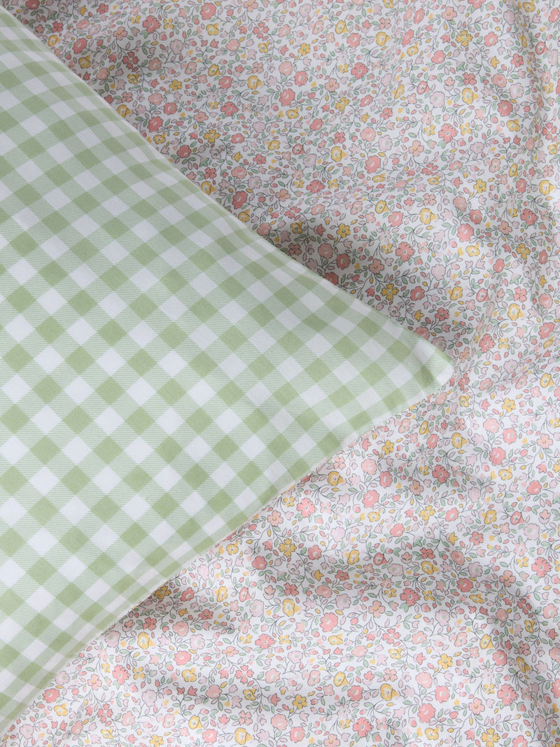 Jojo Maman Bébé ditsy floral duvet cover and pillowcase set, UK version