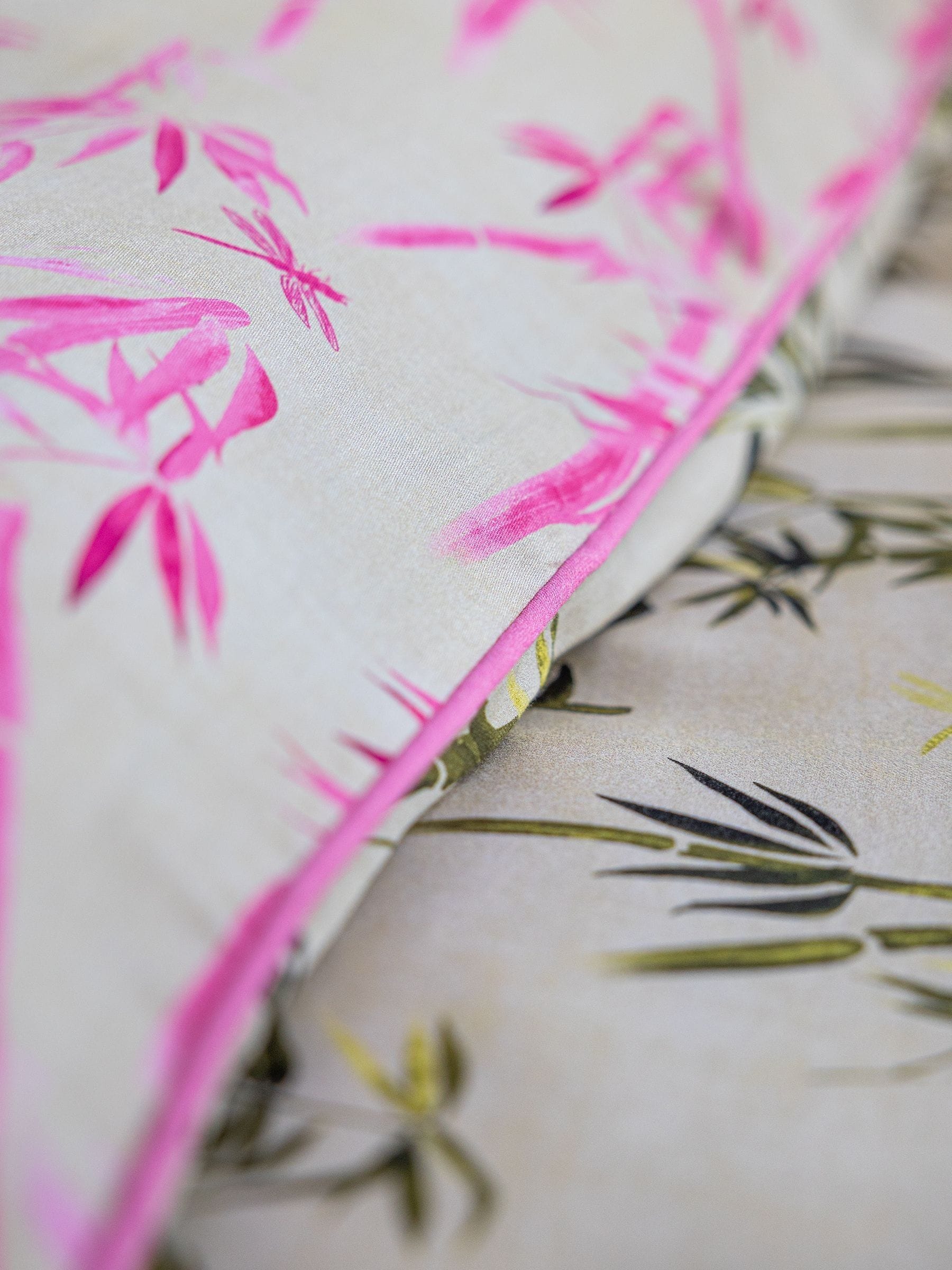 Rockett St George Vintage Bamboo duvet and pillowcase set, imported from the UK