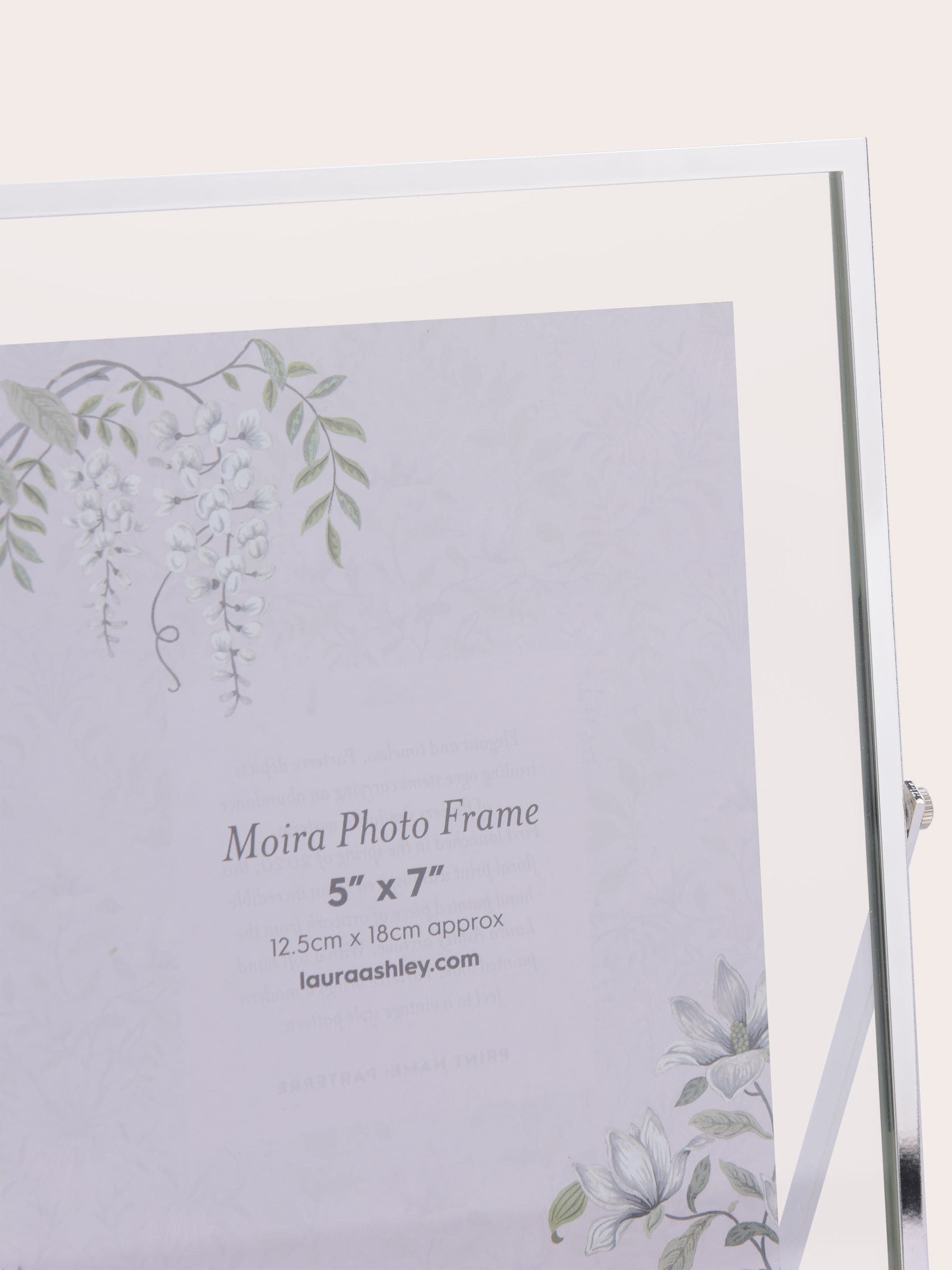 Laura Ashley Silver Moira photo frame, UK version