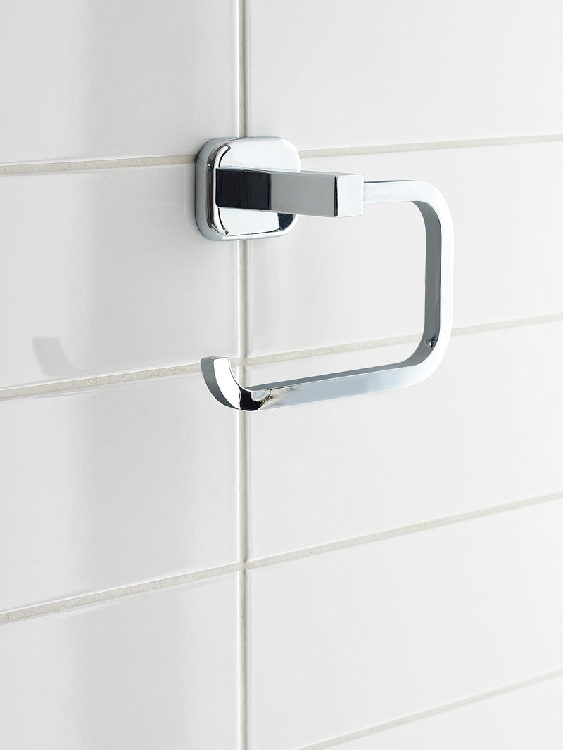 Chrome Garda toilet roll holder - British product