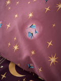 Catherine Lansfield Plum Enchanted Twilight Animals Duvet Cover and Pillowcase Set - British product