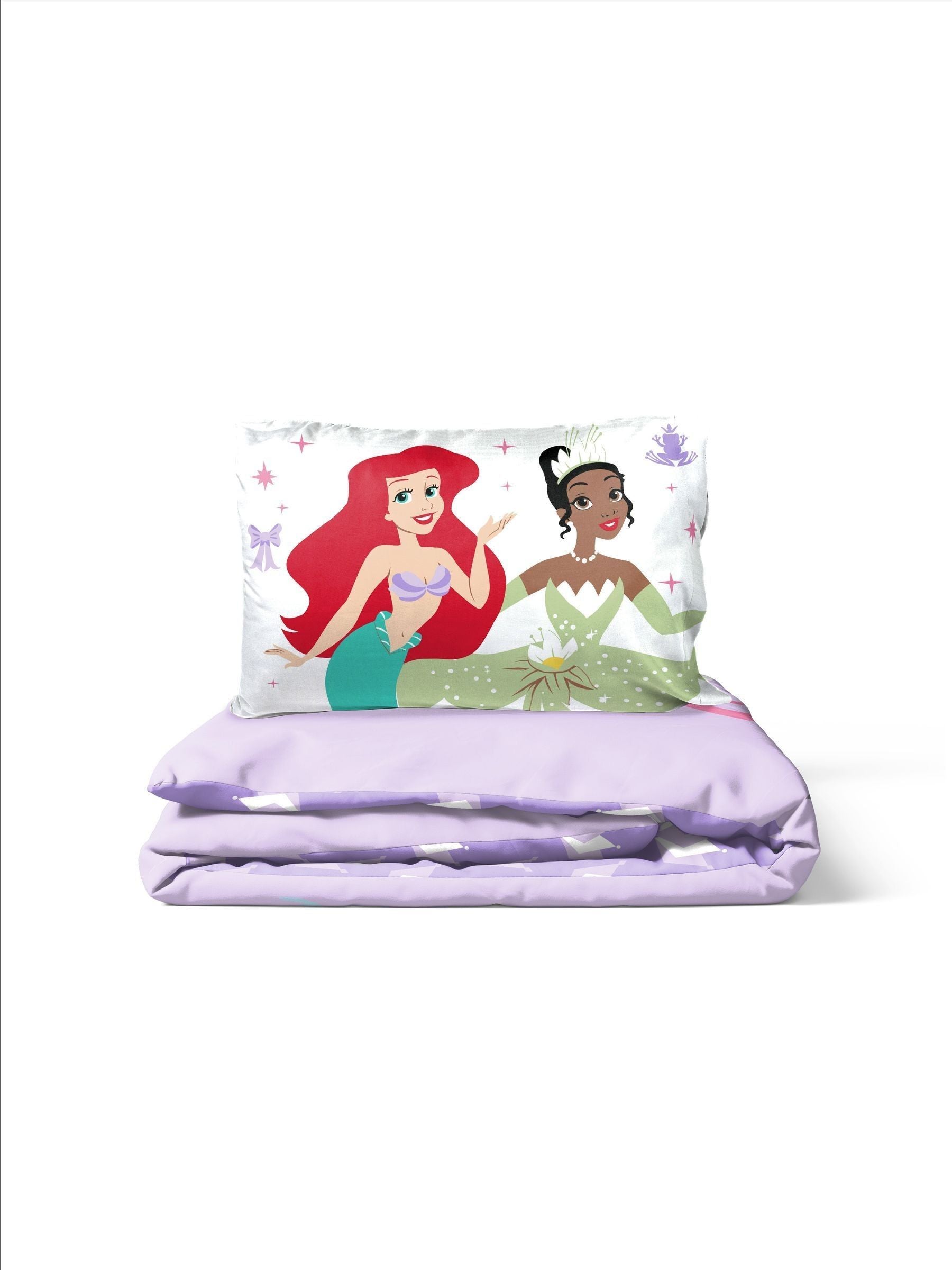 Disney Princess Purple Heart of Gold Duvet Cover Single - British product