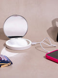 Stylpro compact LED mirror with power bank (British brand)