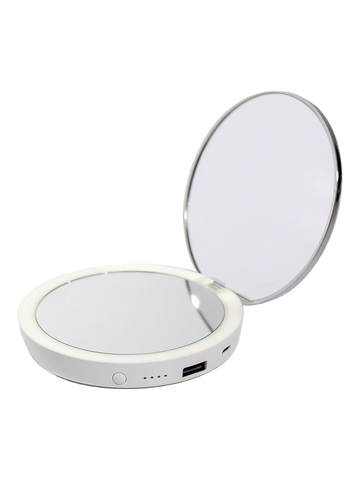 Stylpro compact LED mirror with power bank (British brand)