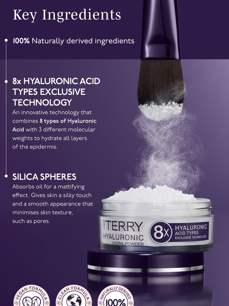 BY TERRY Hyaluronic Loose Hydra Powder Full Size - British product