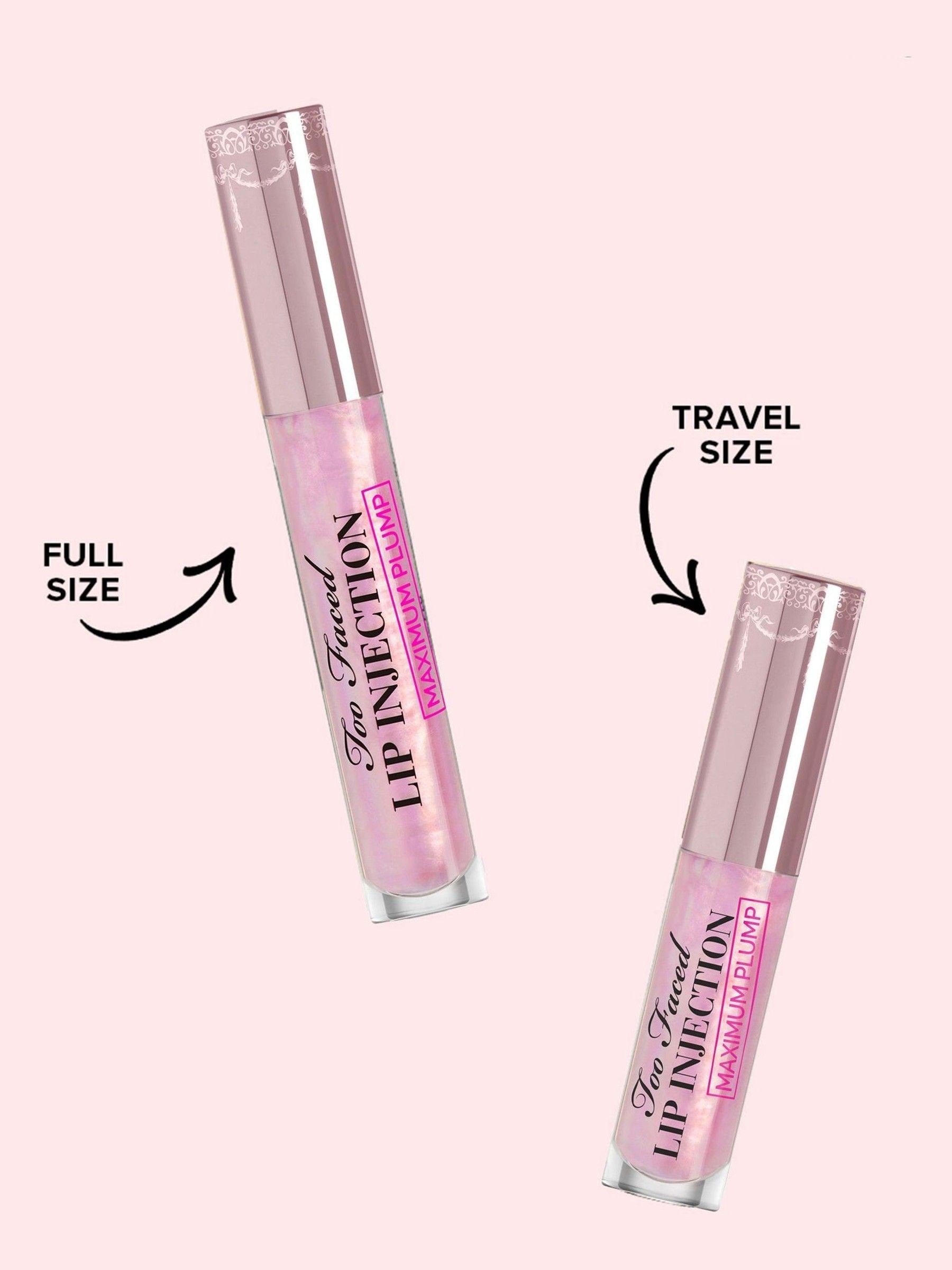 Too Faced Lip Injection Doll Size Maximum Plump Gloss (British brand)