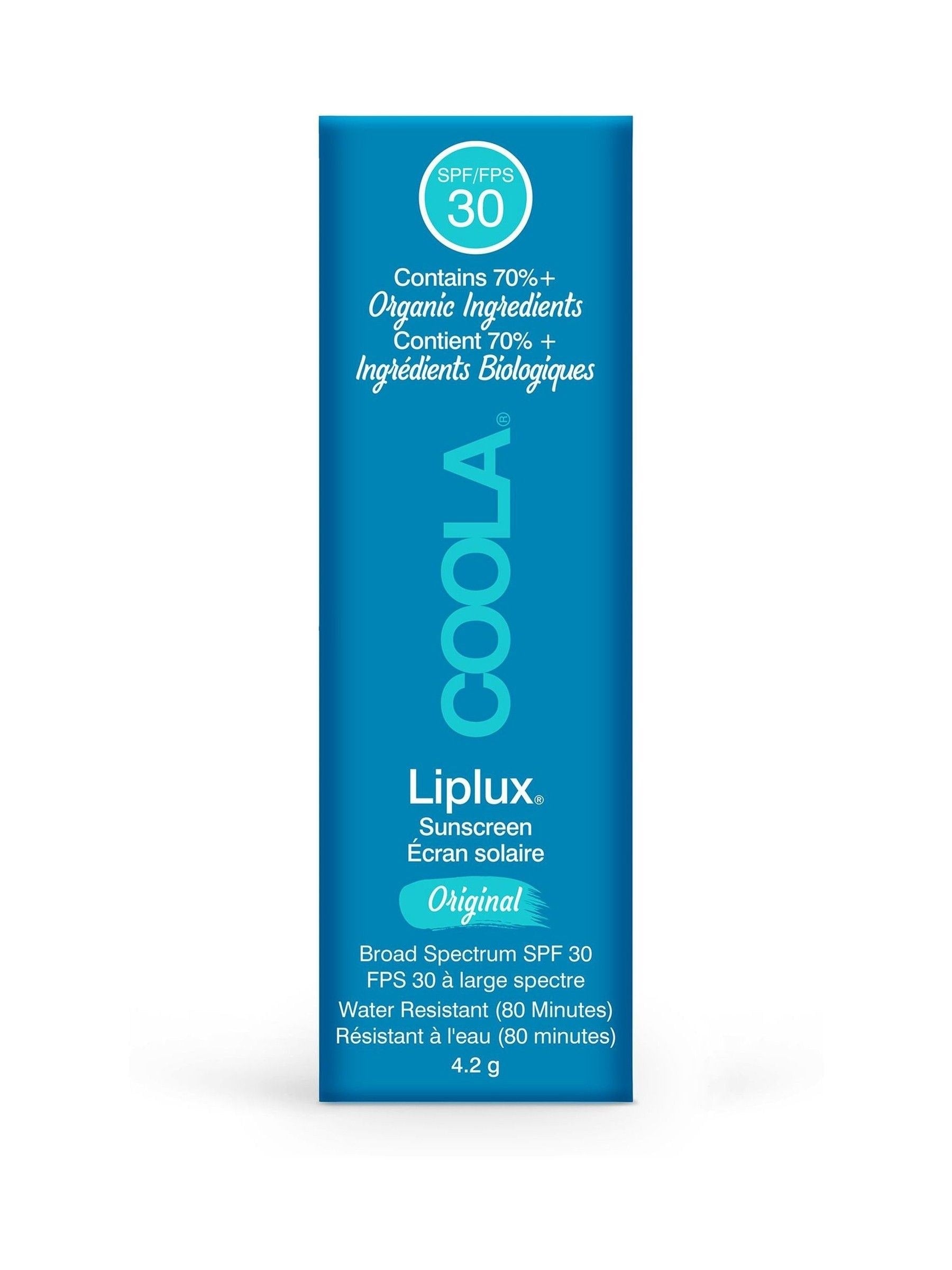 COOLA Classic Liplux SPF30 Original Lip Oil - British product