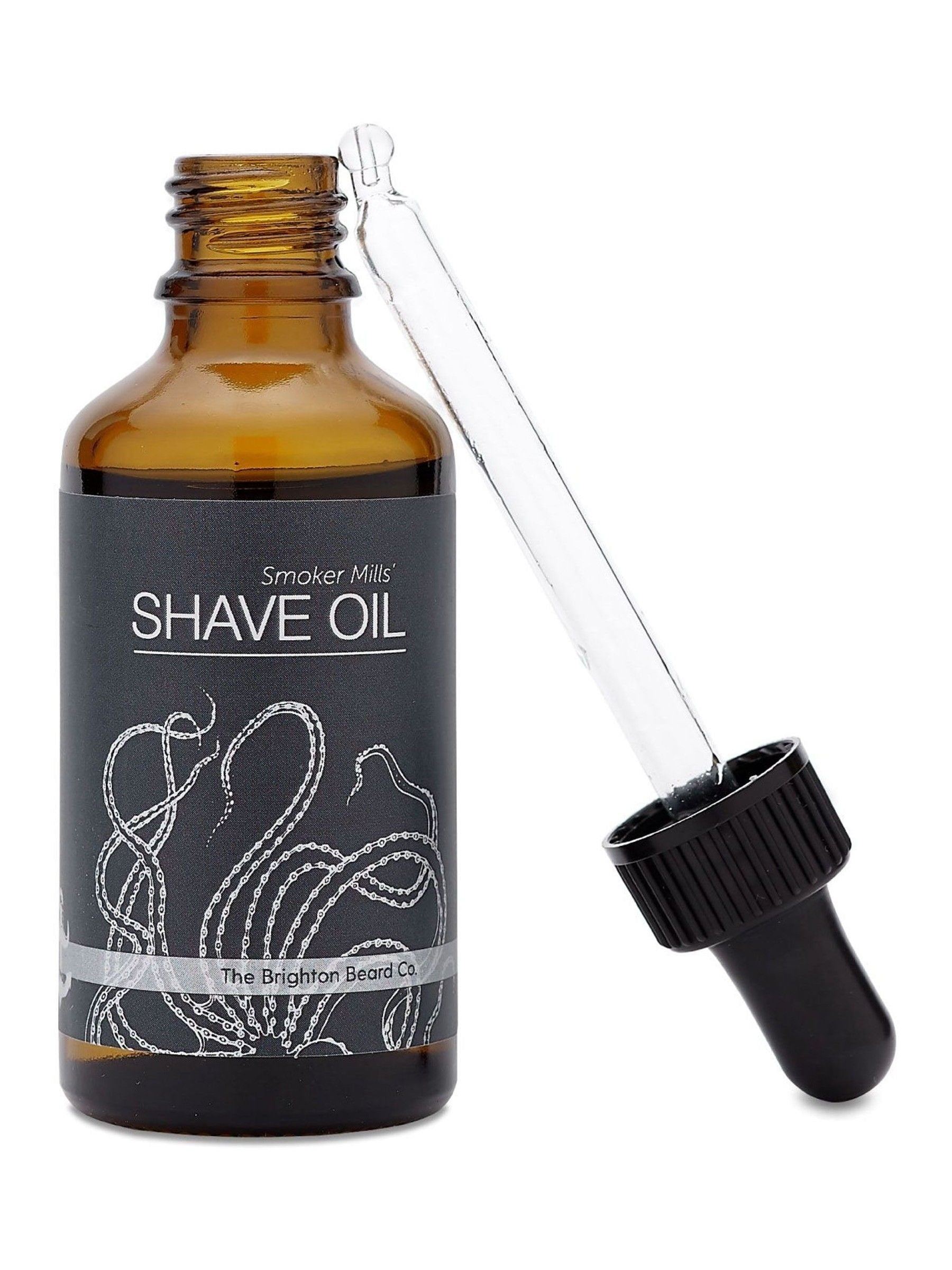 The Brighton Beard Co. Smokers Mills Shave Oil