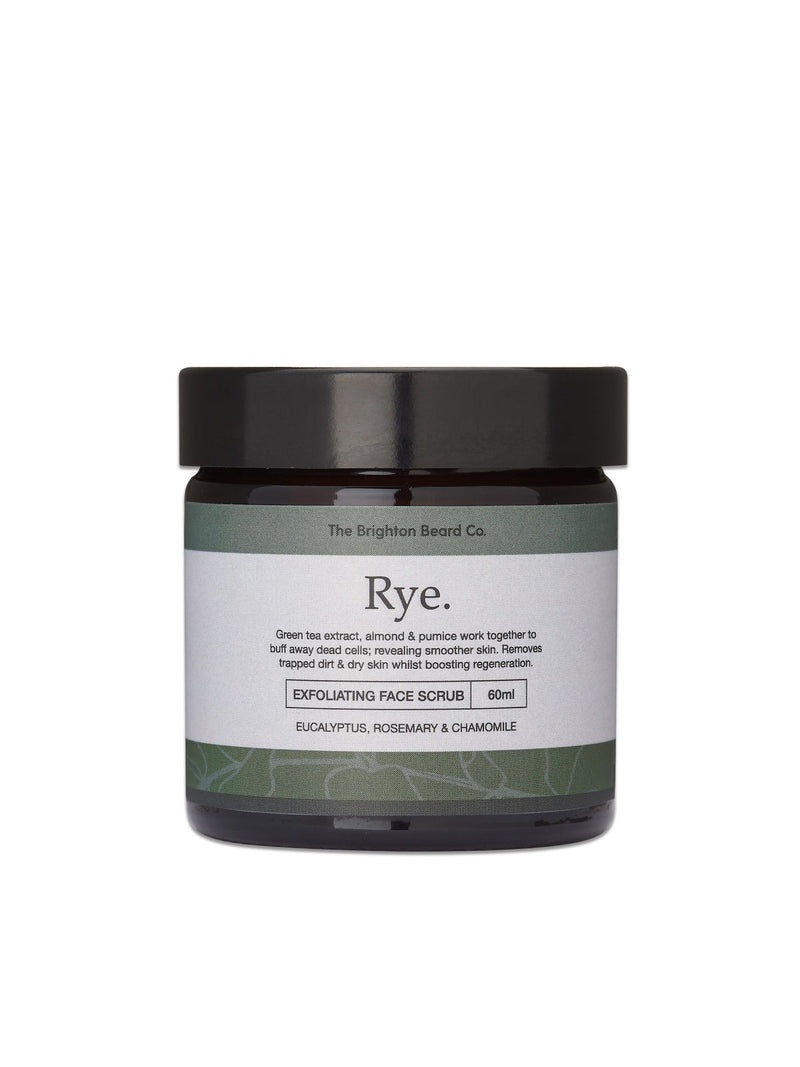 Rye Exfoliating Face Scrub with Green Tea and Almond 60ml