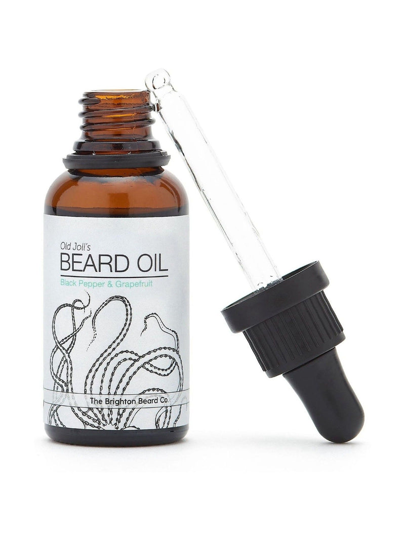 The Brighton Beard Co. Pepper and Grapefruit Beard Oil 30ml (British brand)