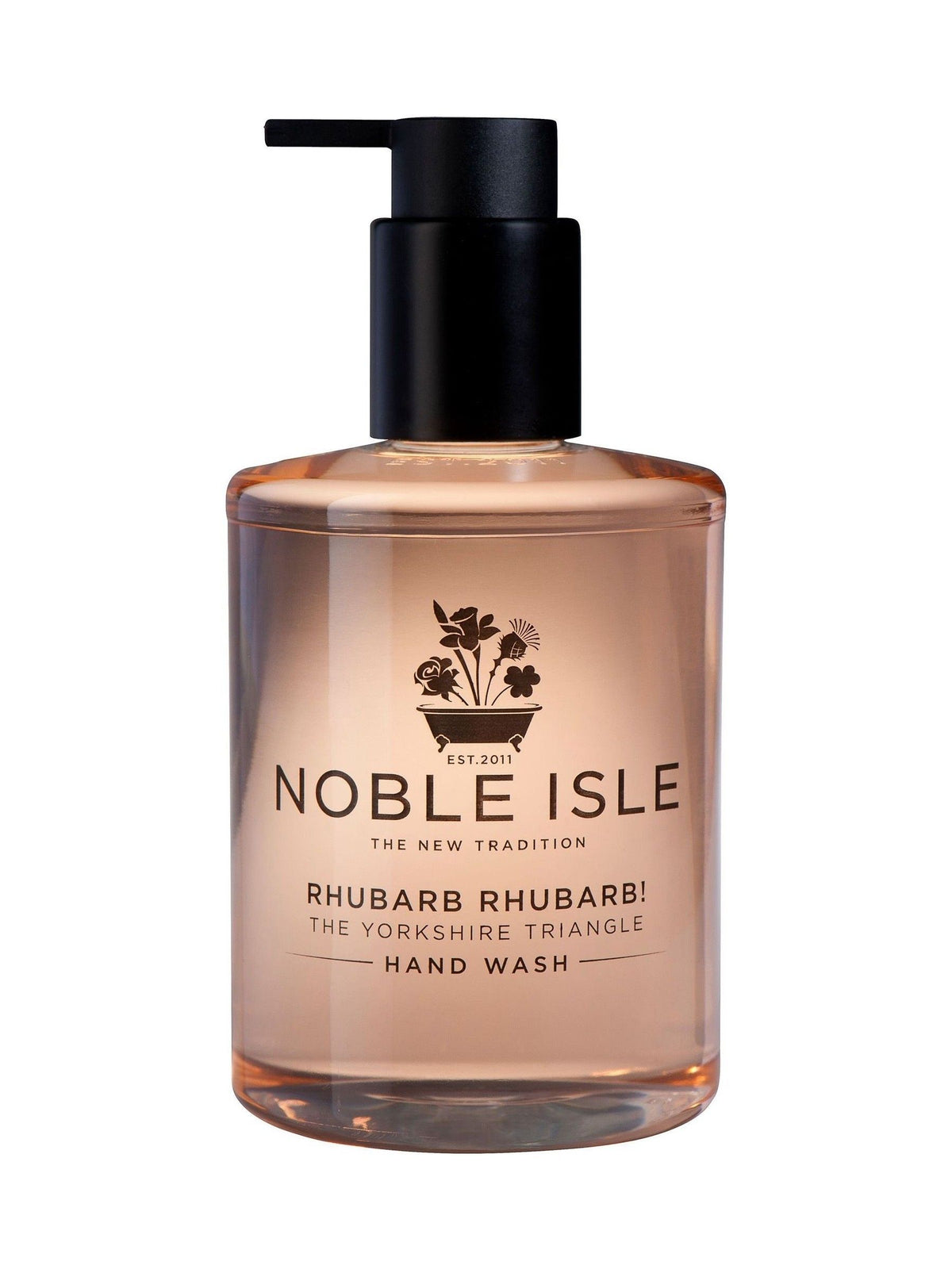Noble Isle Rhubarb Rhubarb! hand wash 250ml, imported from the UK