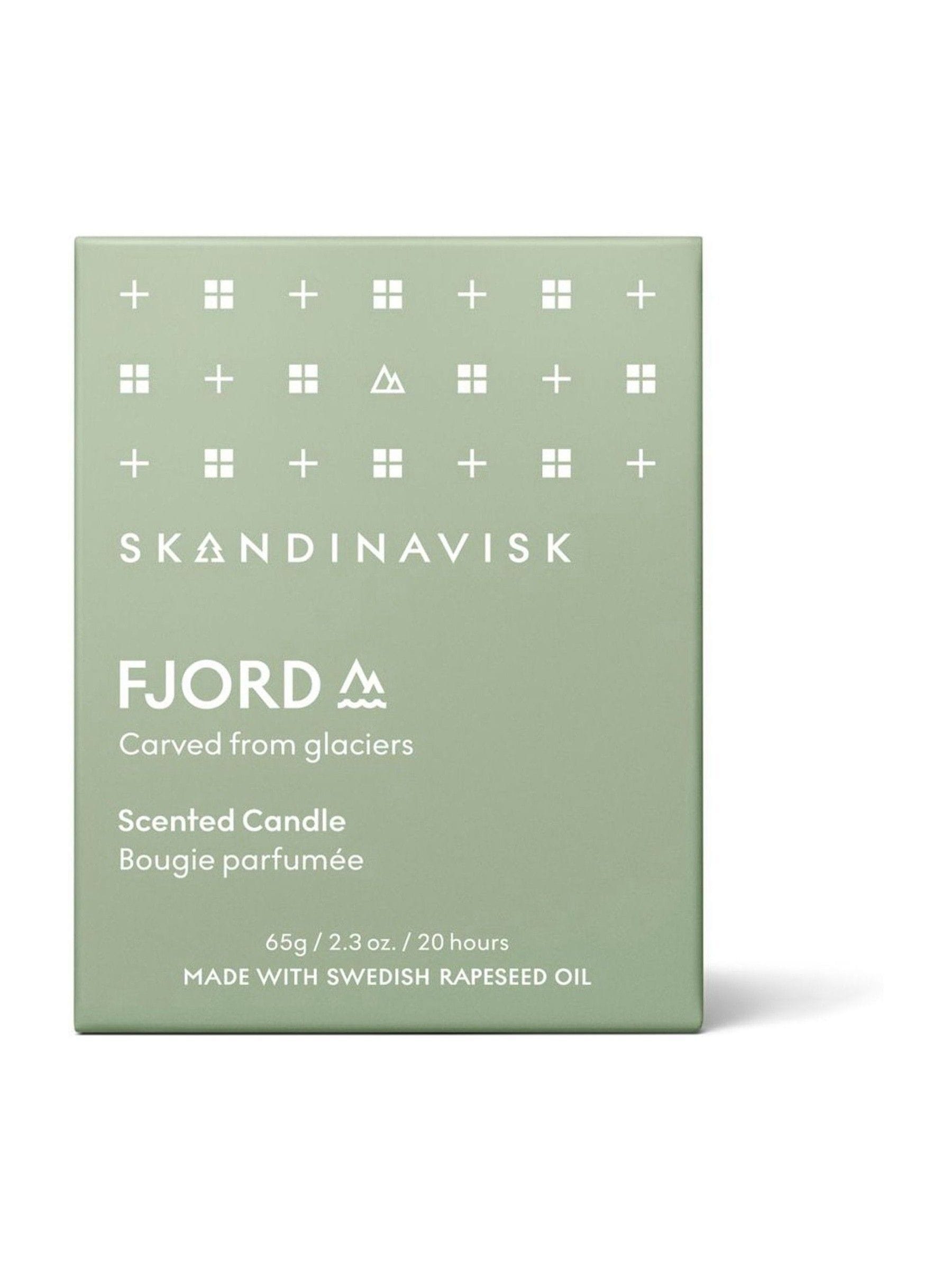 Skandinavisk FJORD scented candle 65g (British brand)