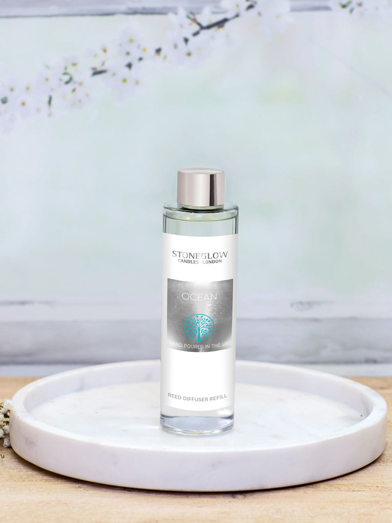 Stoneglow Ocean Reed Diffuser Refill 210ml (British brand)