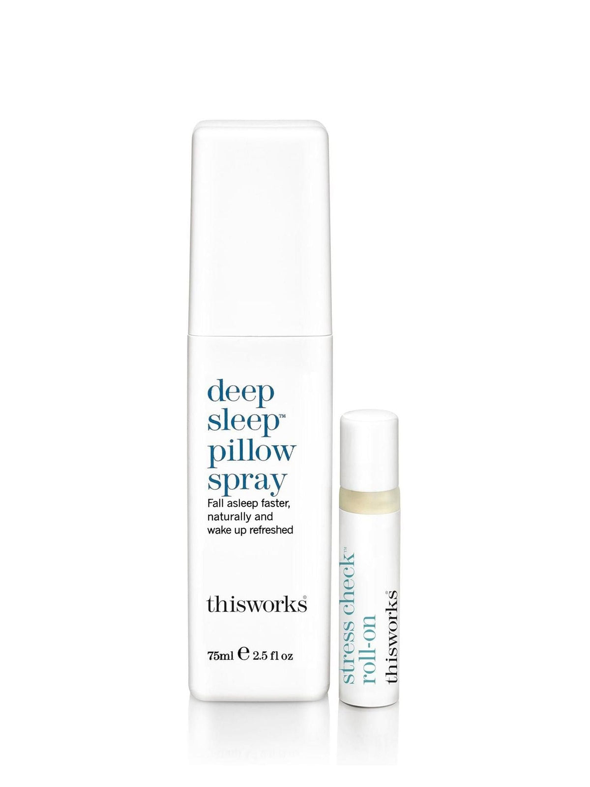 This Works Deep Sleep Pillow Talk Bath & Body Gift Set 75ml + 5ml - British product