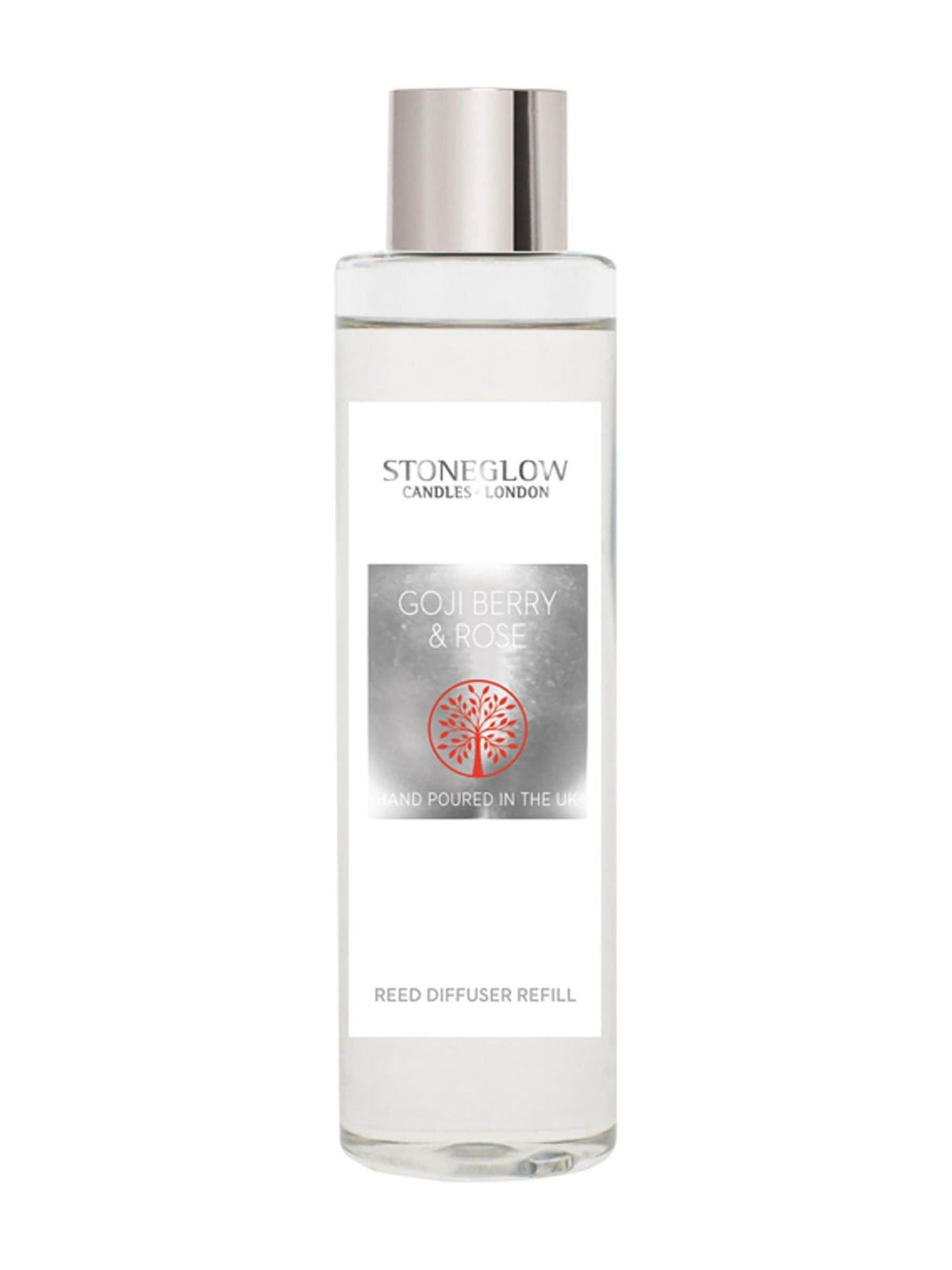 Stoneglow Goji Berry & Rose reed diffuser refill 210ml (British brand)