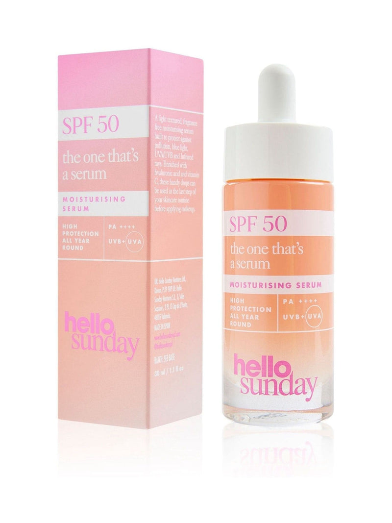 Hello Sunday SPF50 facial serum, UK version