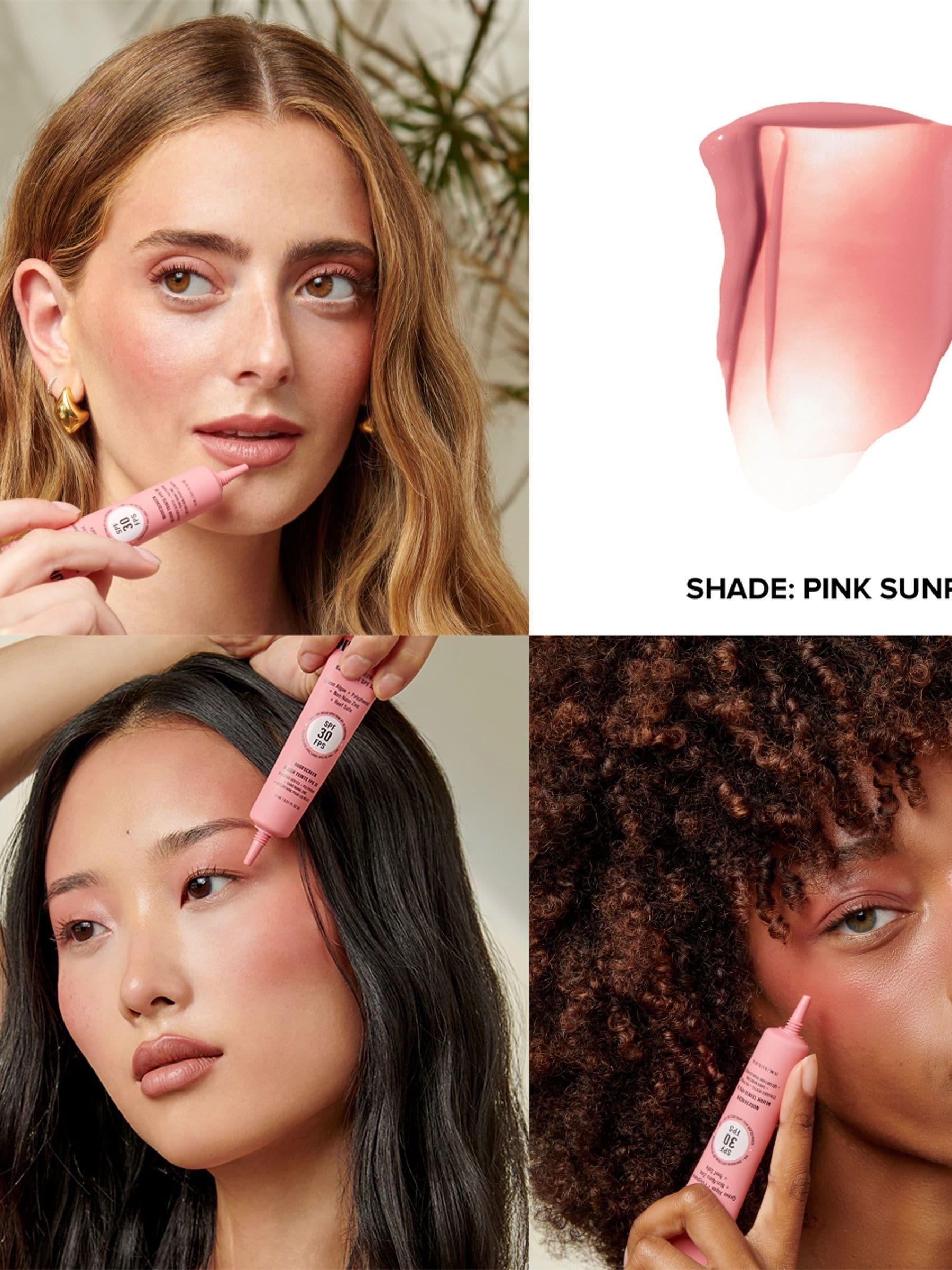 NUDESTIX Nudescreen Blush Tint SPF 30 tinted moisturizer, imported from the UK