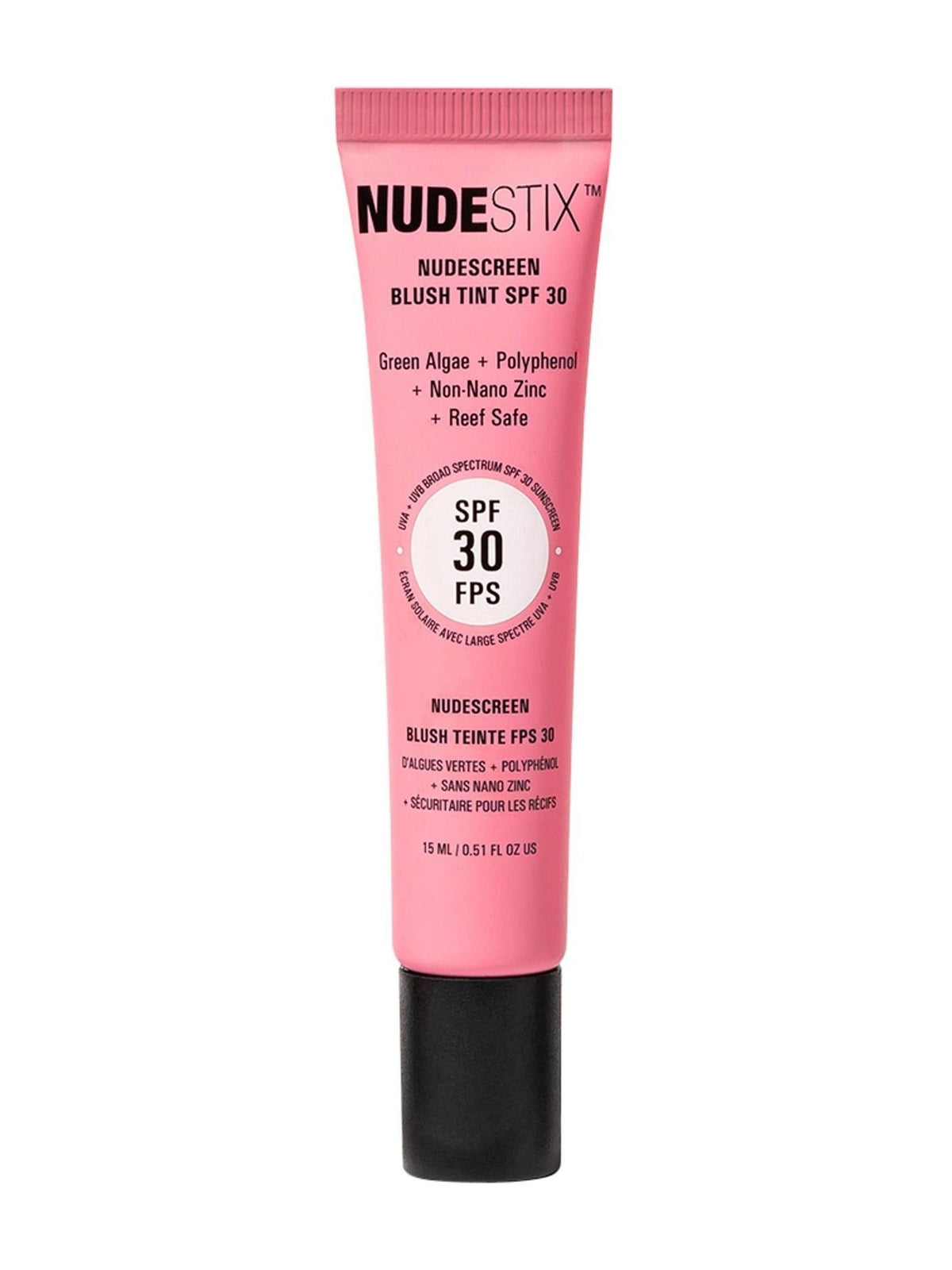 NUDESTIX Nudescreen Blush Tint SPF 30 tinted moisturizer, imported from the UK