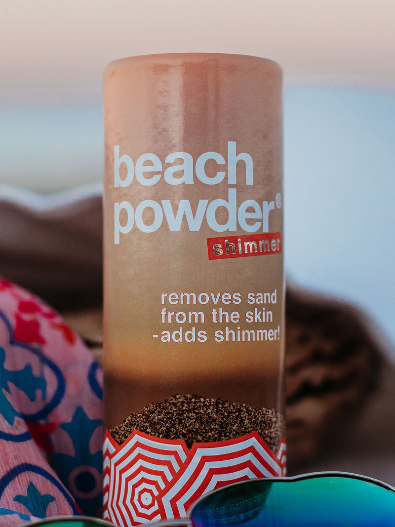 Beach Powder Shimmer sand removing powder - British product