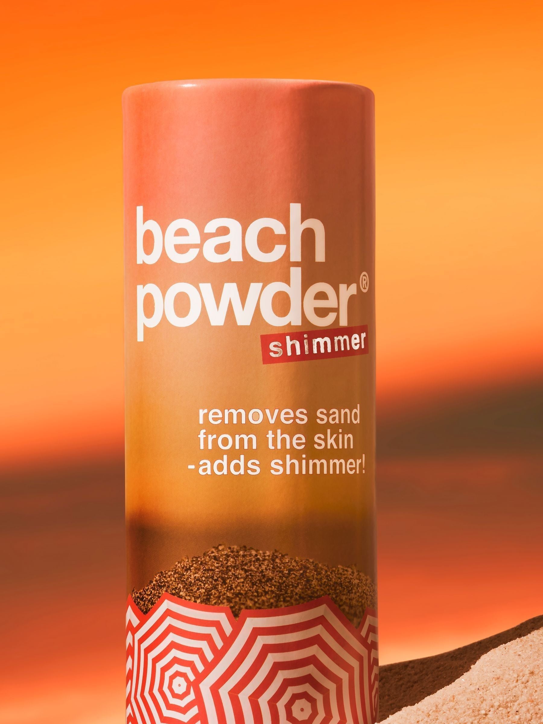 Beach Powder Shimmer sand removing powder - British product
