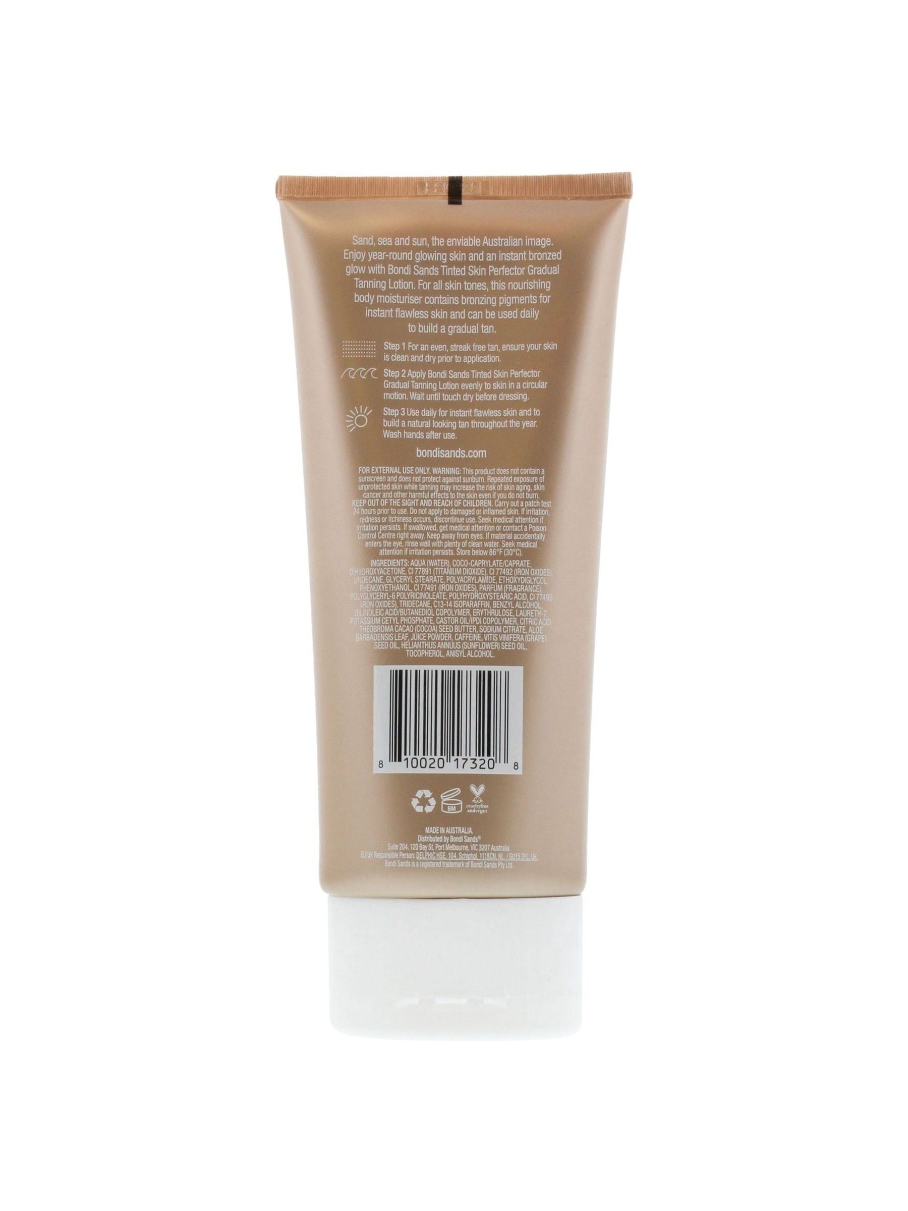 Tinted Gradual Tanning Body Lotion 150ml with Bronzing Pigments