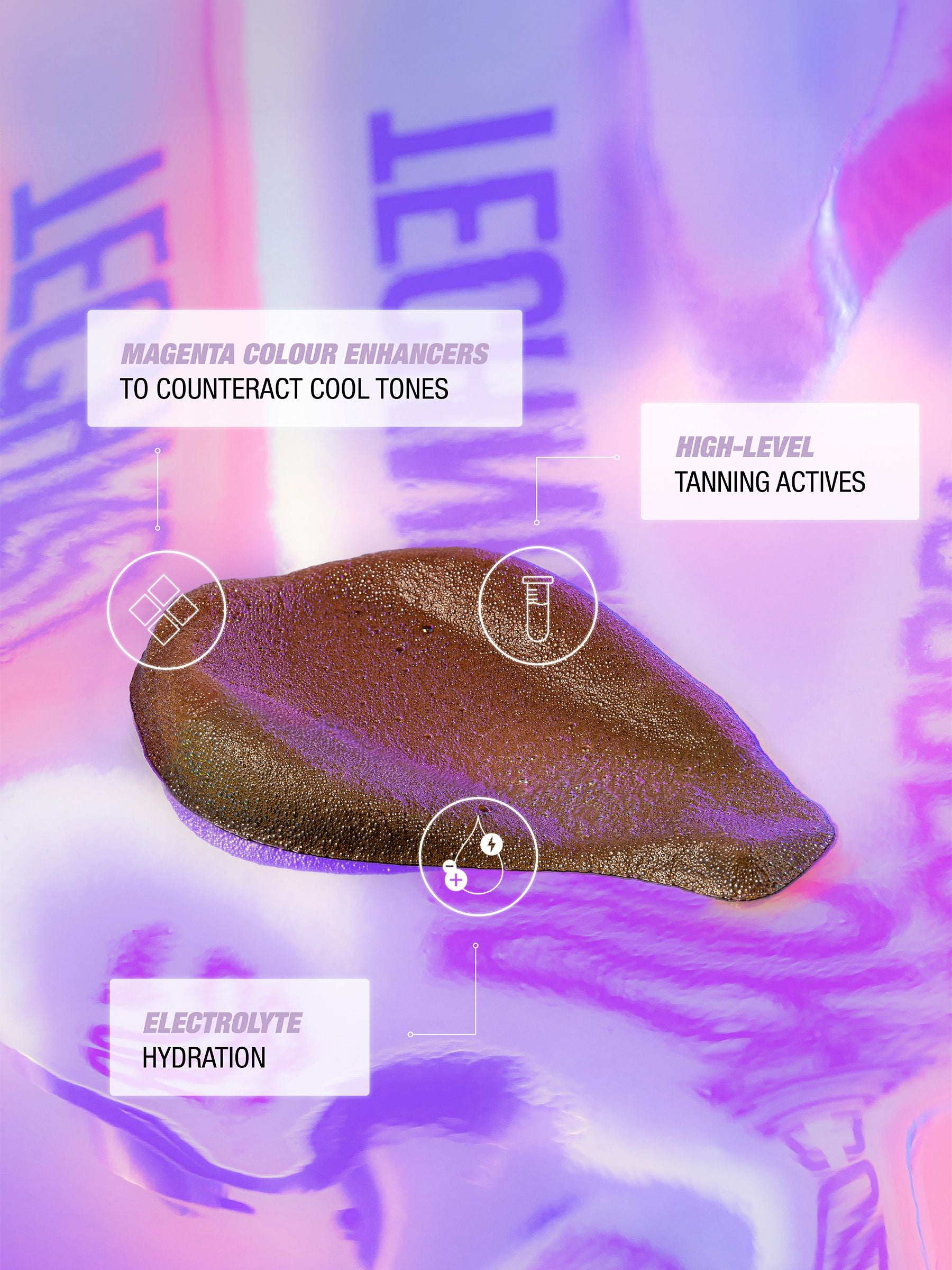 Bondi Sands Technocolor 1 Hour Express self tanning foam 200ml - British product