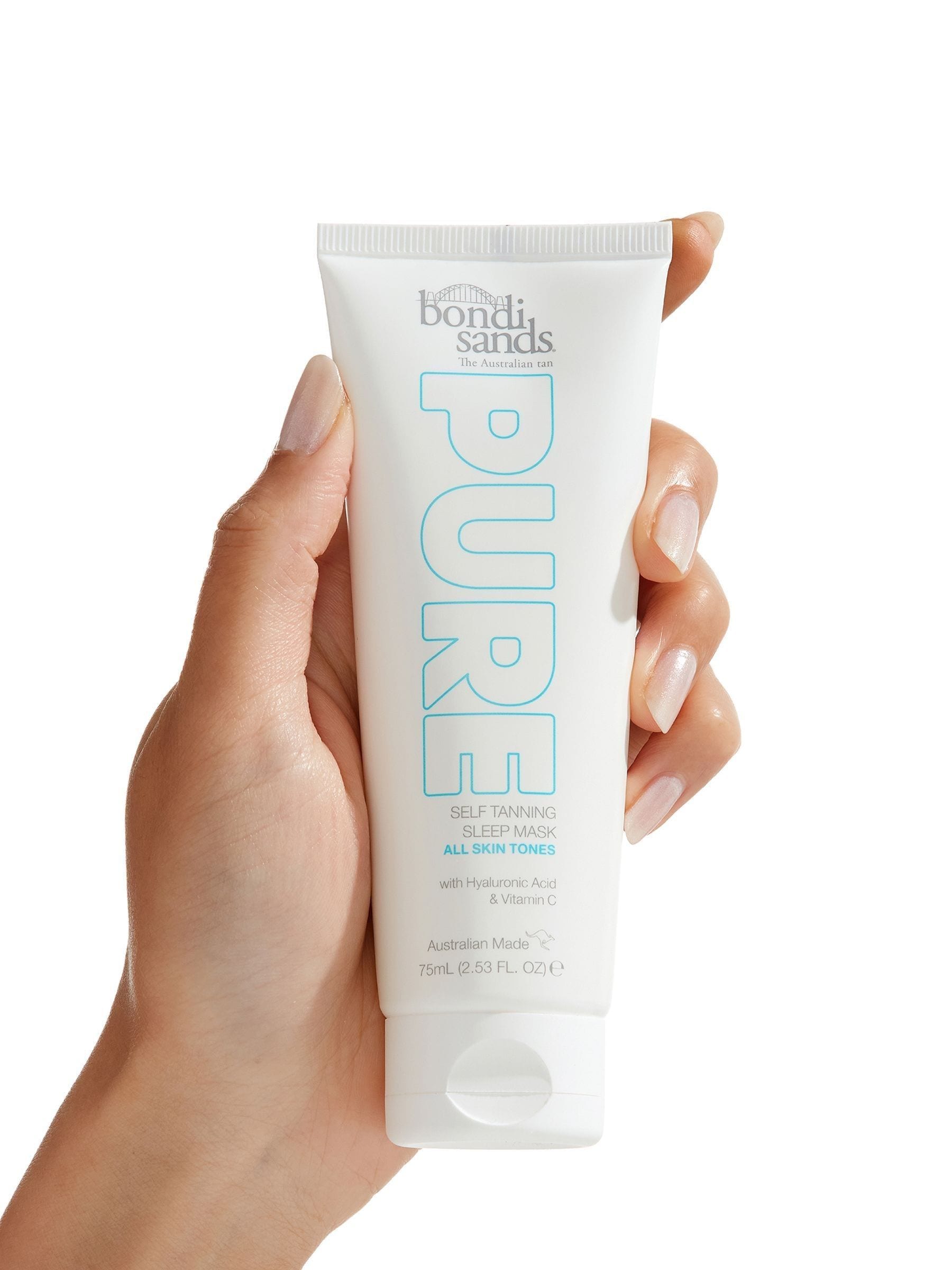 Bondi Sands Pure Self Tanning Sleep Mask for All Skin Tones 75ml