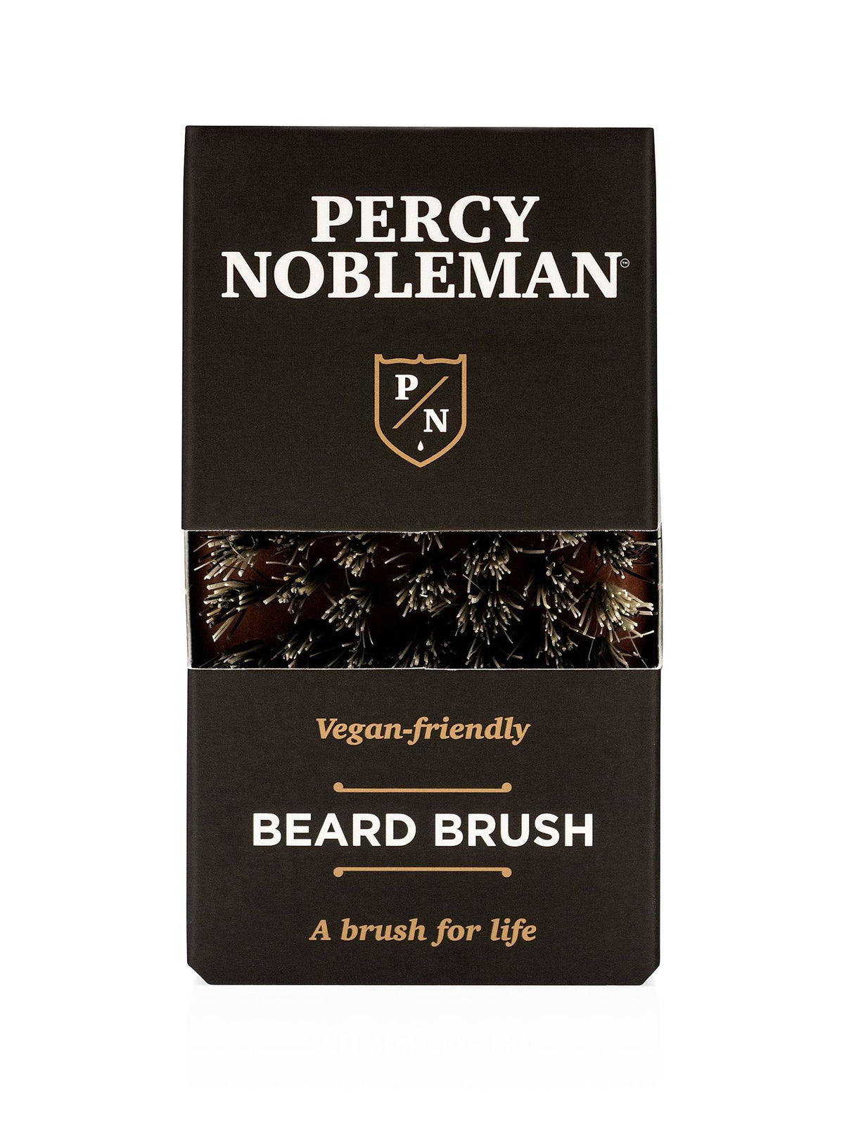 Percy Nobleman beard brush, imported from the UK