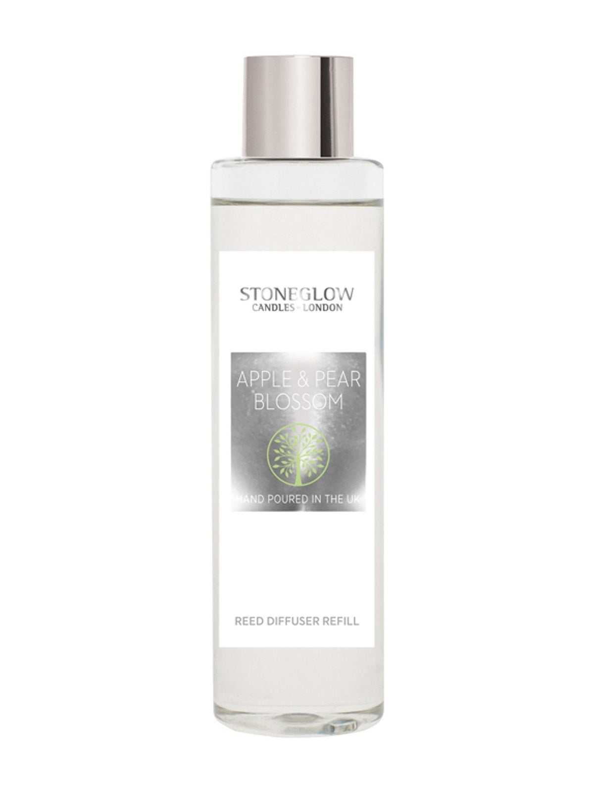 Stoneglow Apple & Pear Blossom reed diffuser refill 210ml (British brand)