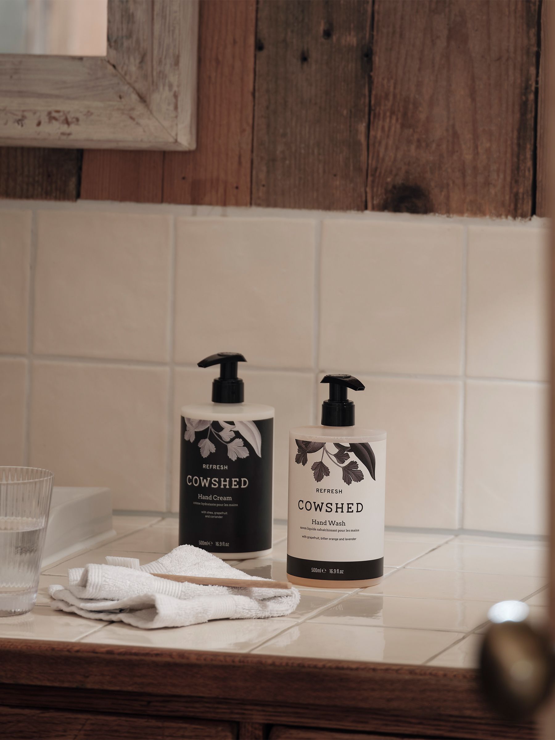 Cowshed Refresh hand cream 500ml - British product