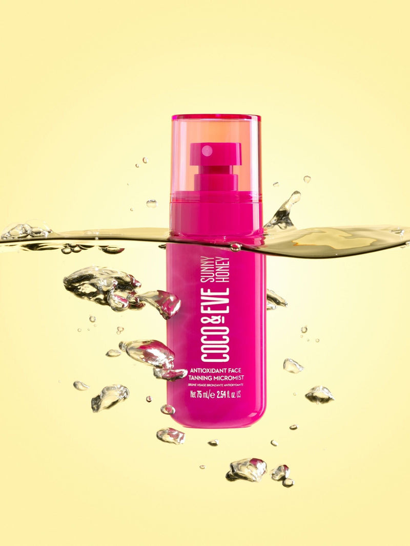 Coco & Eve Nude Sunny Honey face tanning micromist 75ml - British product