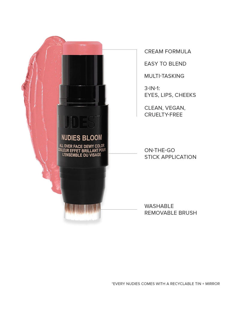 NUDESTIX Nudies Bloom All Over Face Dewy Blush