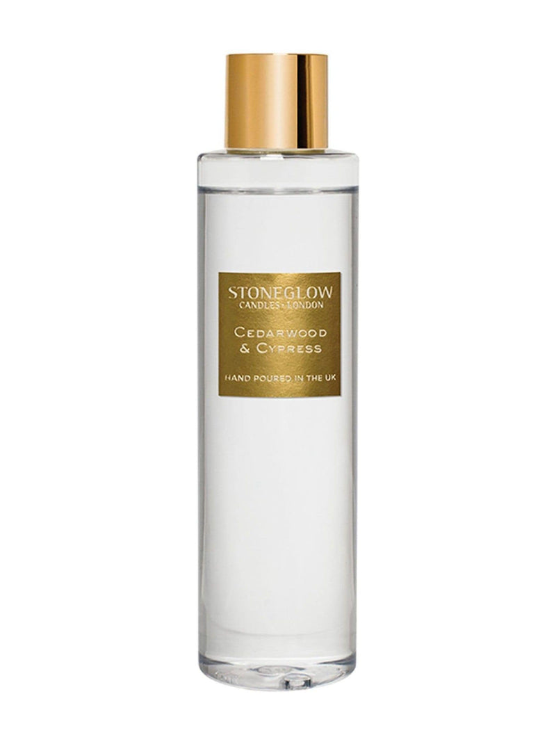 Stoneglow Cedarwood & Cypress reed diffuser refill 210ml (British brand)