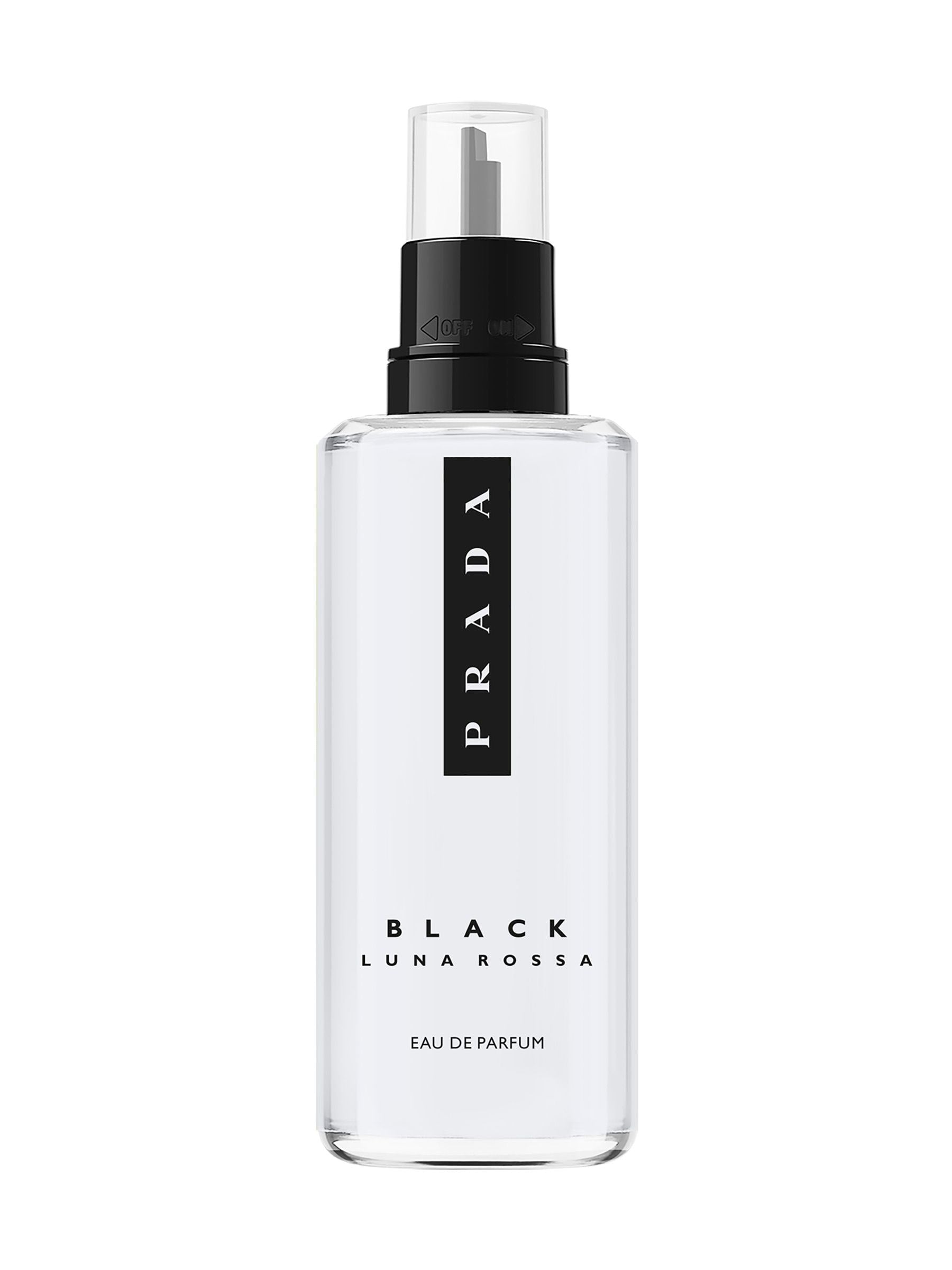 Prada Luna Rossa Black men's fragrance refill 150ml, imported from the UK