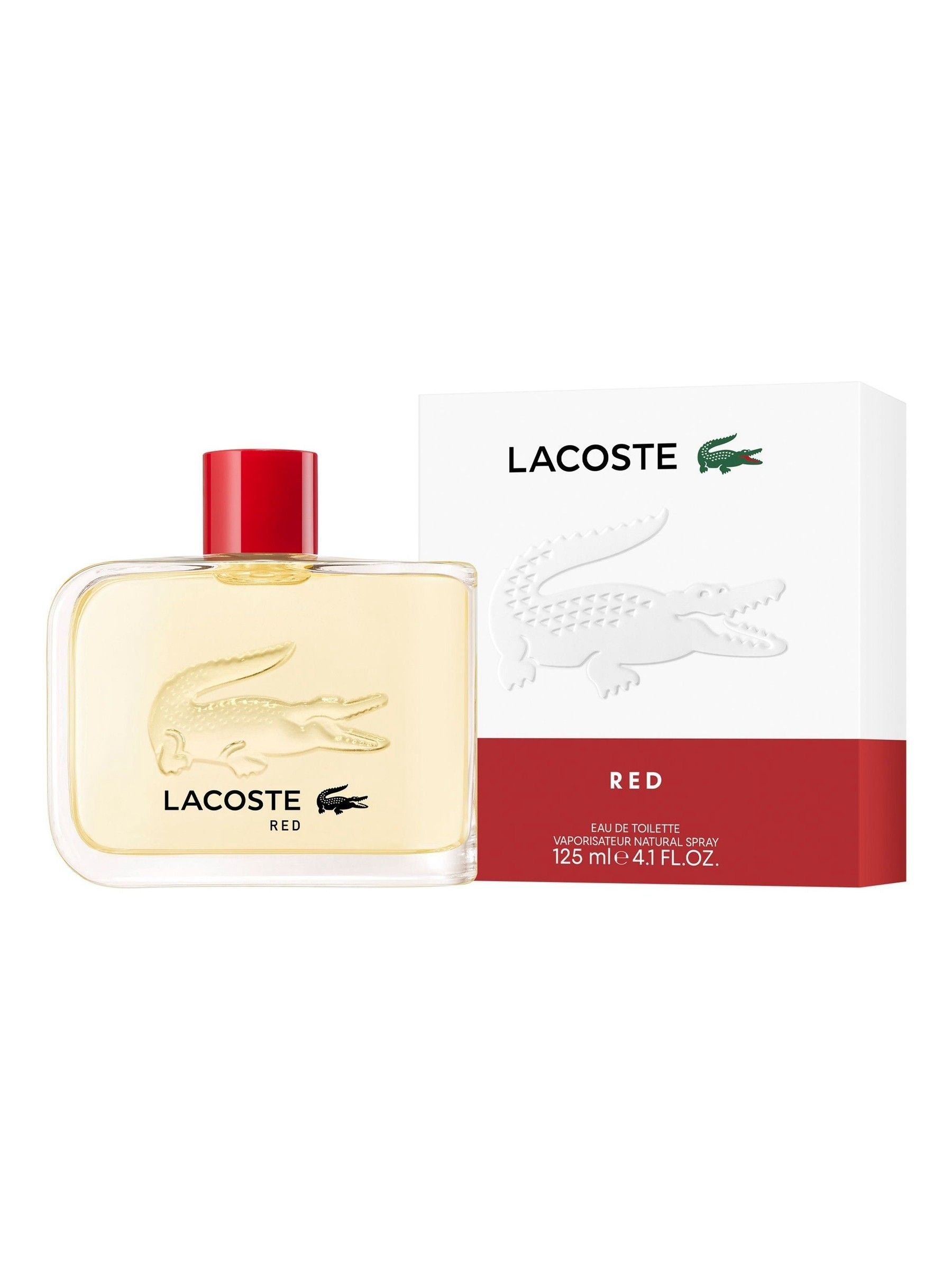 Lacoste Red Eau De Toilette Fragrance 125ml, UK version