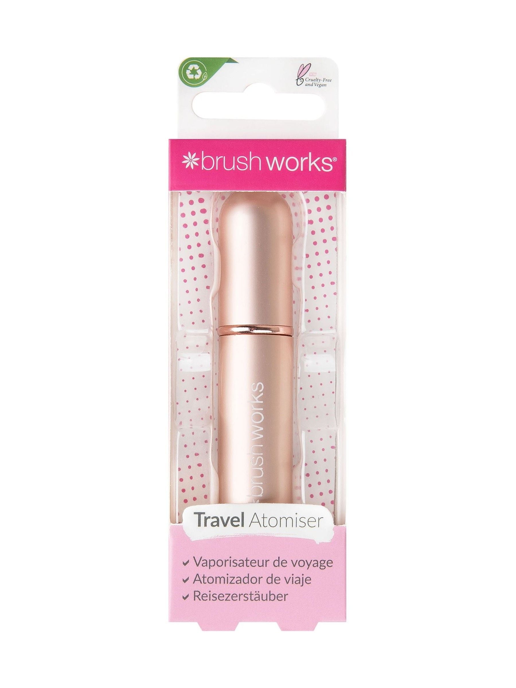 Brush Works travel perfume atomiser 4ml - British product