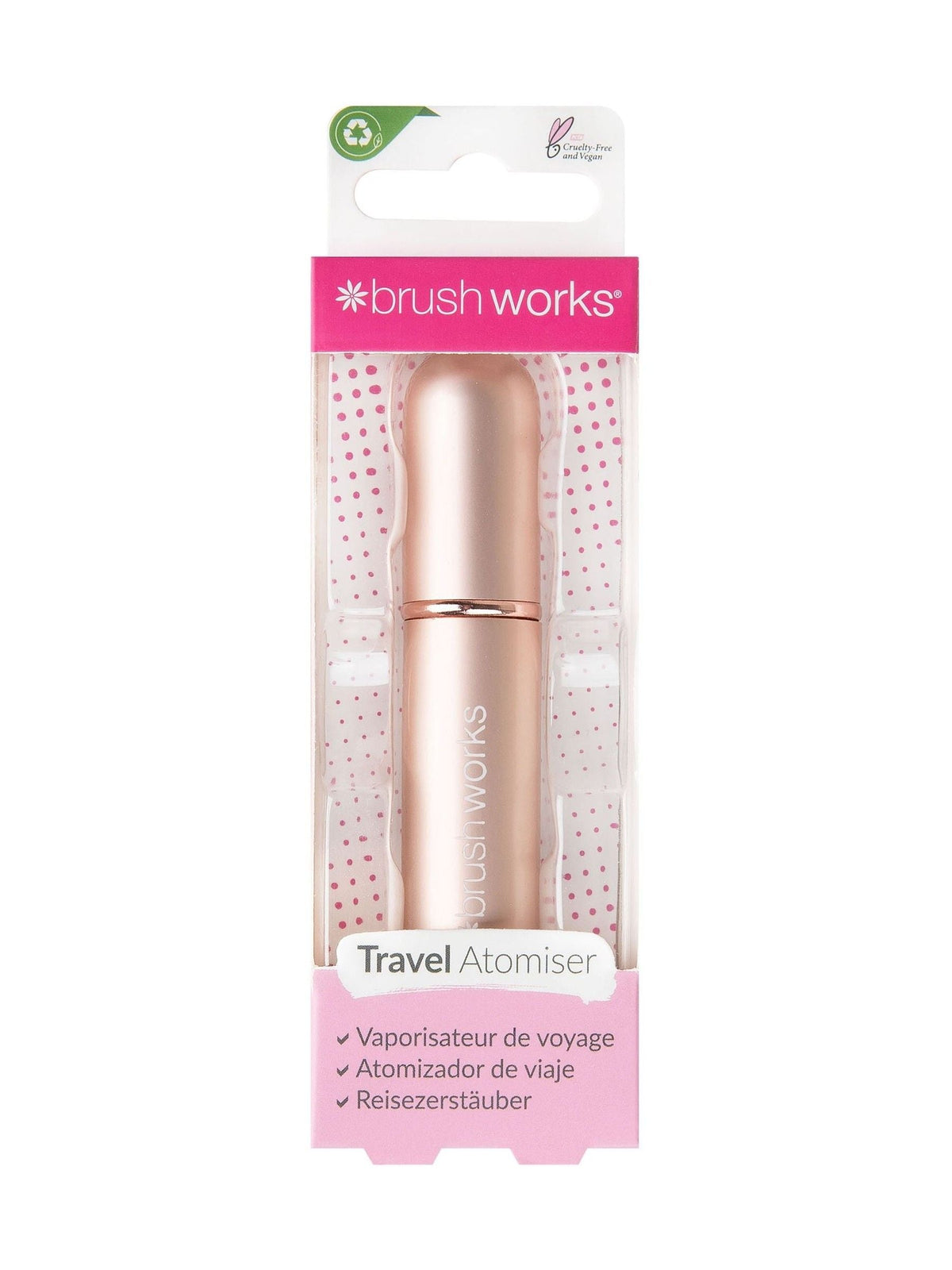 Brush Works travel perfume atomiser 4ml - British product