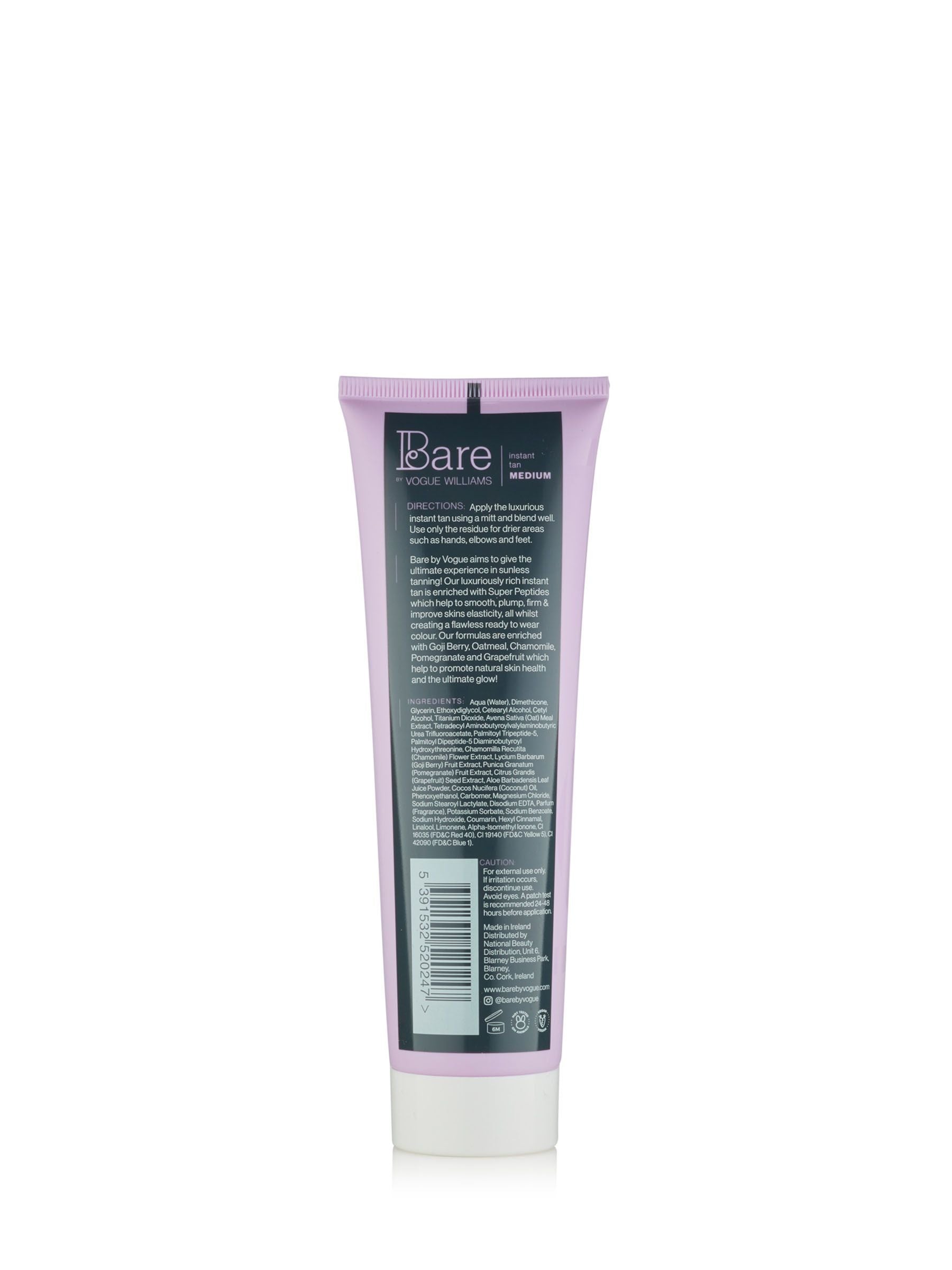 Water-Resistant Instant Self-Tanning Lotion with Super Peptides, 150ml