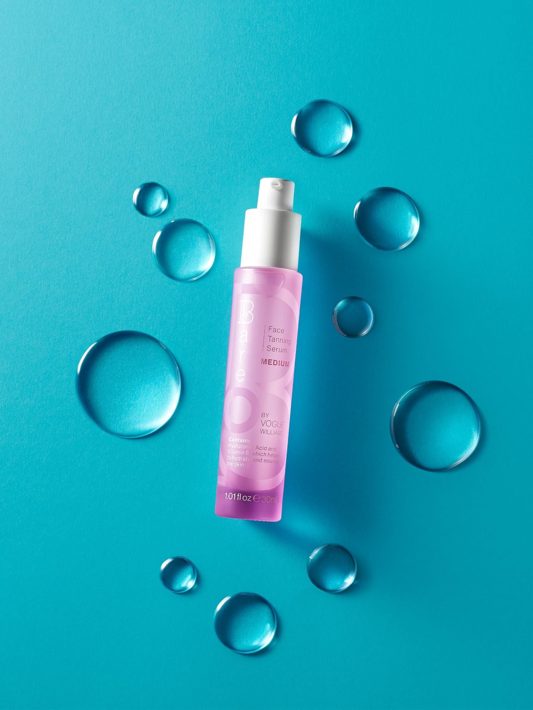 Bare By Vogue face tanning serum 30ml - British product