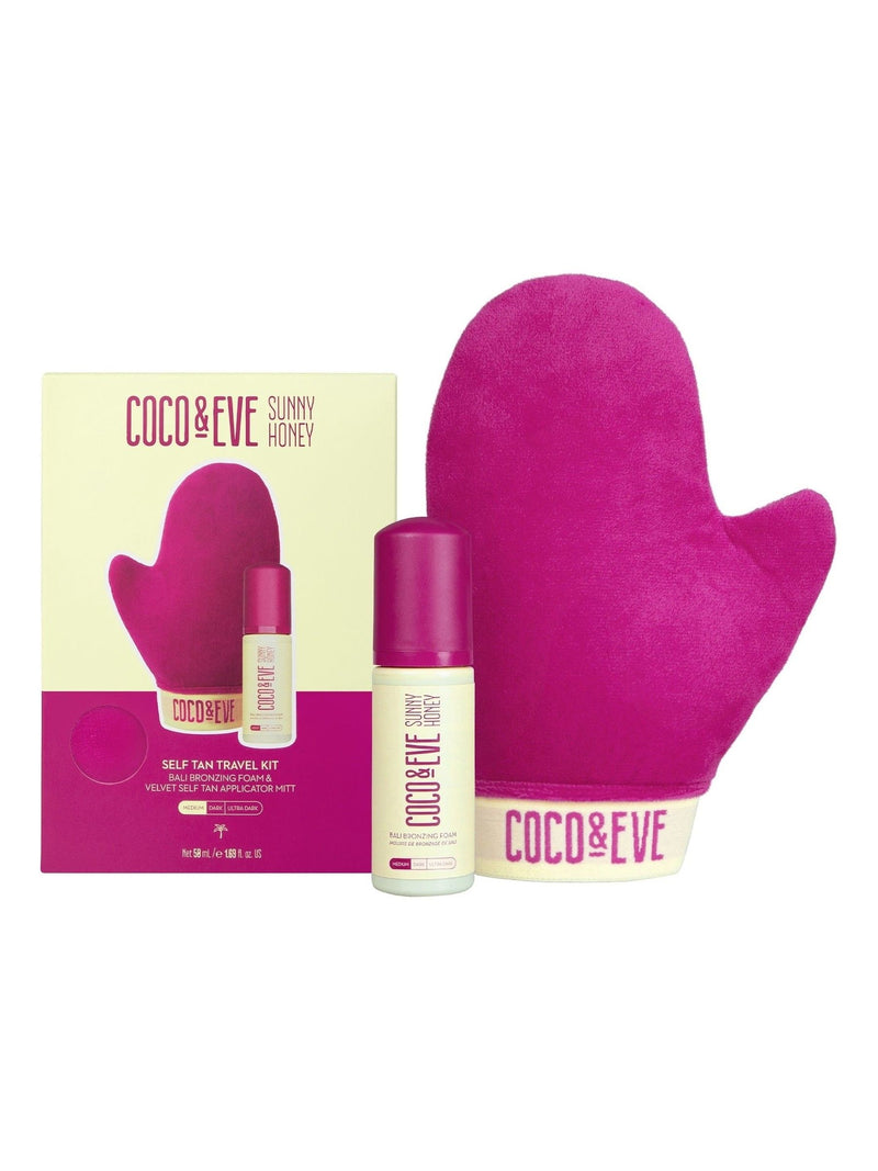Coco & Eve medium self tan travel kit 50ml - British product