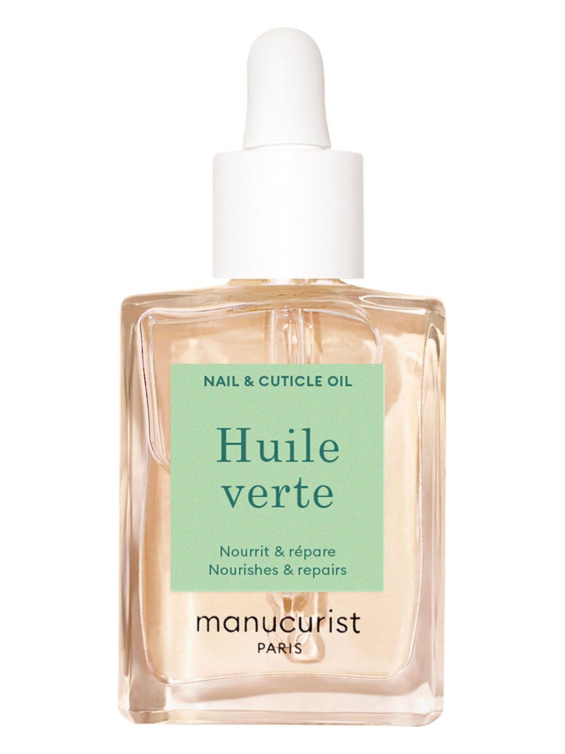 Manucurist Huile Verte nail and cuticle oil, imported from the UK