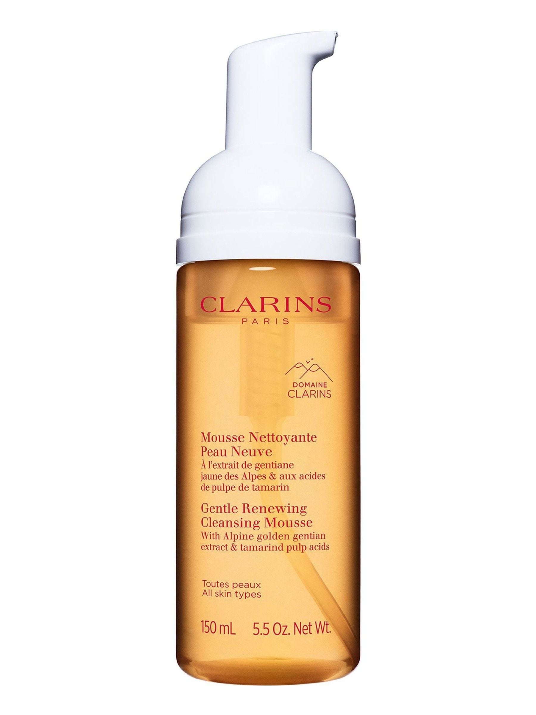 Clarins Gentle Renewing Cleansing Mousse 150ml - British product