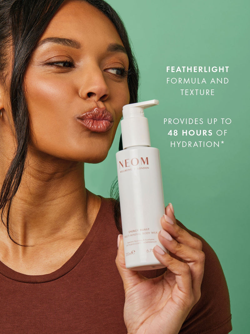 NEOM Energy Burst Multi-Mineral Body Milk 200ml