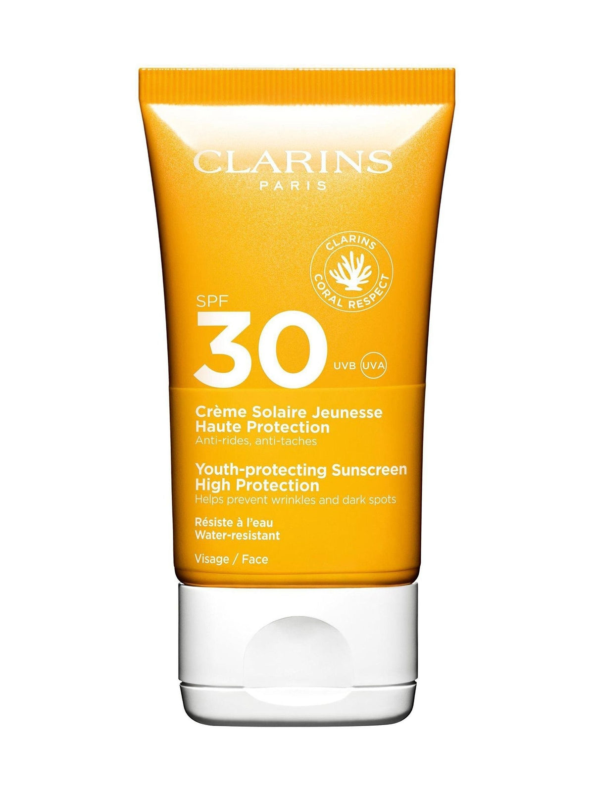 Clarins Youth-Protecting Sun Cream High Protection SPF 30 50ml - British product