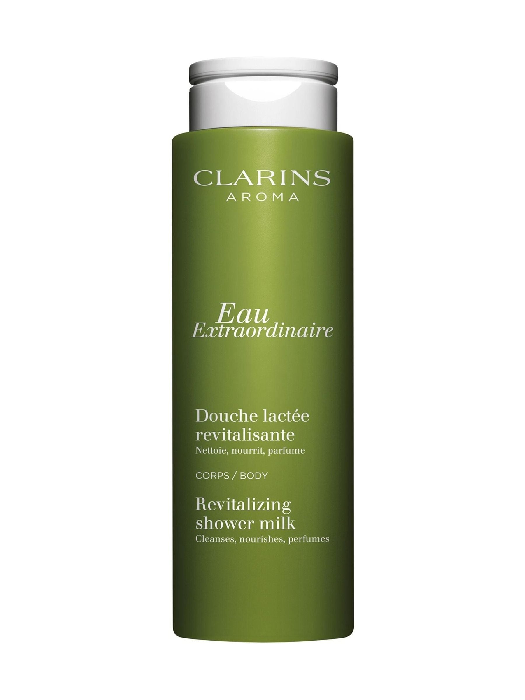 Clarins Eau Extraordinaire Revitalizing Shower Milk 200ml - British product