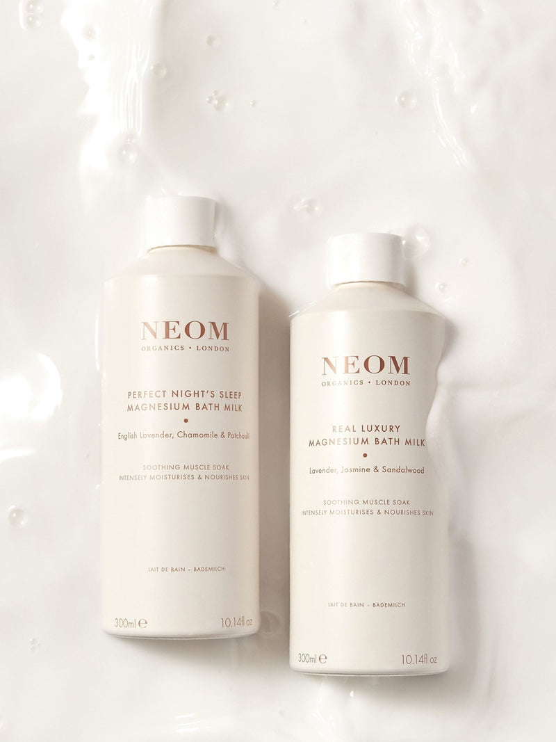 NEOM Magnesium Bath Milk Soak 300ml, imported from the UK