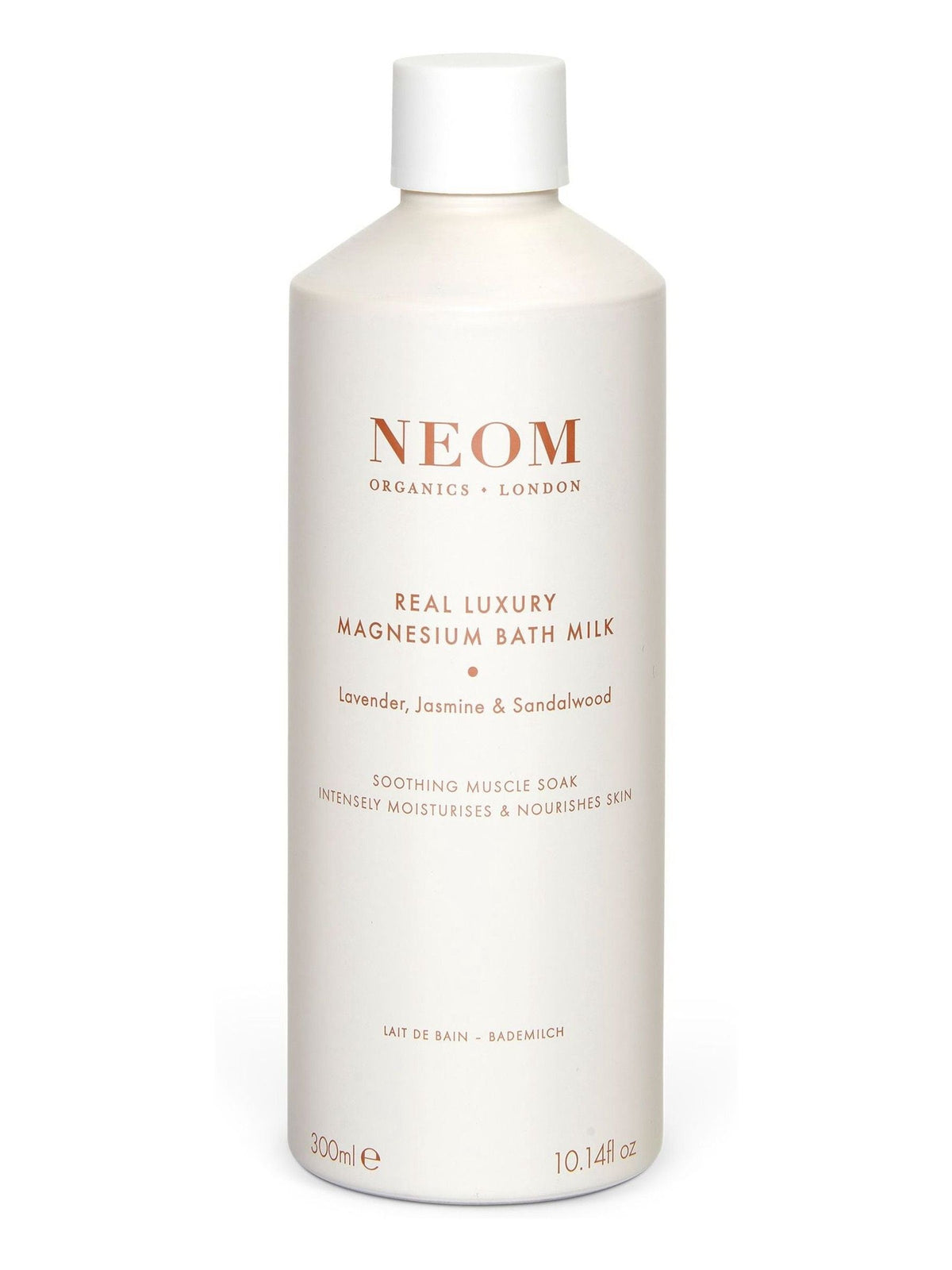 NEOM Magnesium Bath Milk Soak 300ml, imported from the UK