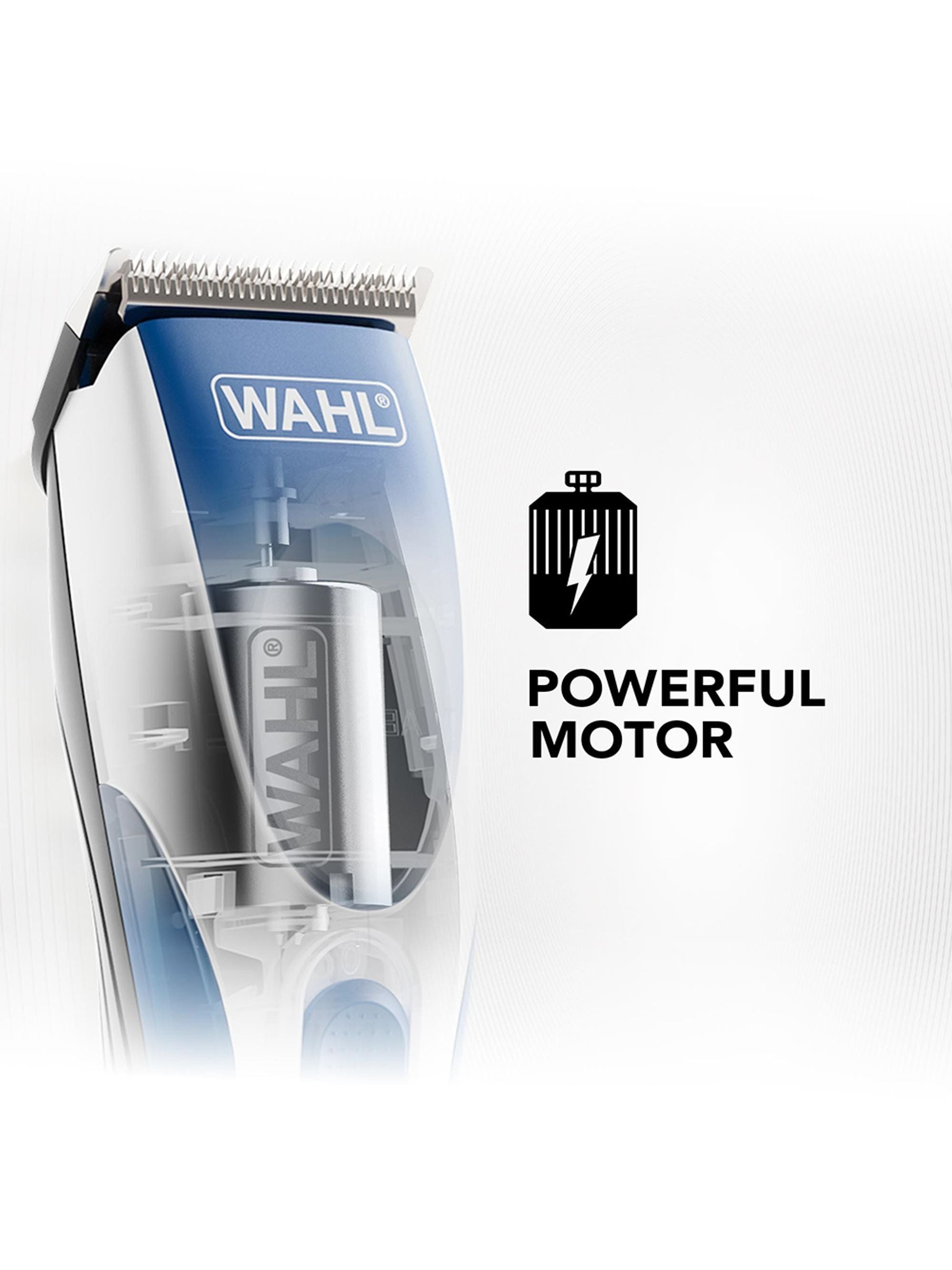 Wahl Colour Pro cordless hair clipper kit (British brand)