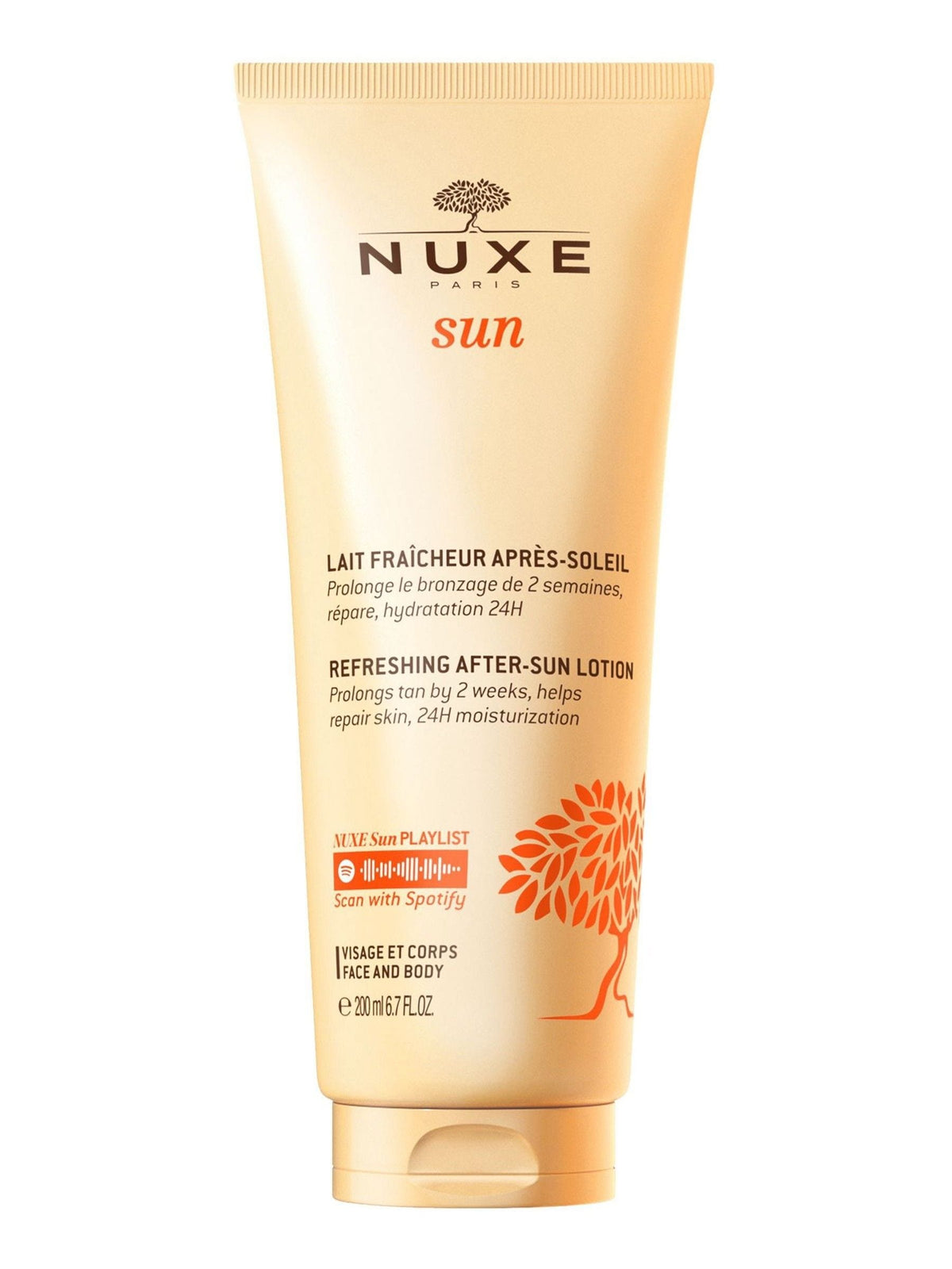 Nuxe After Sun Lotion 200ml, imported from the UK
