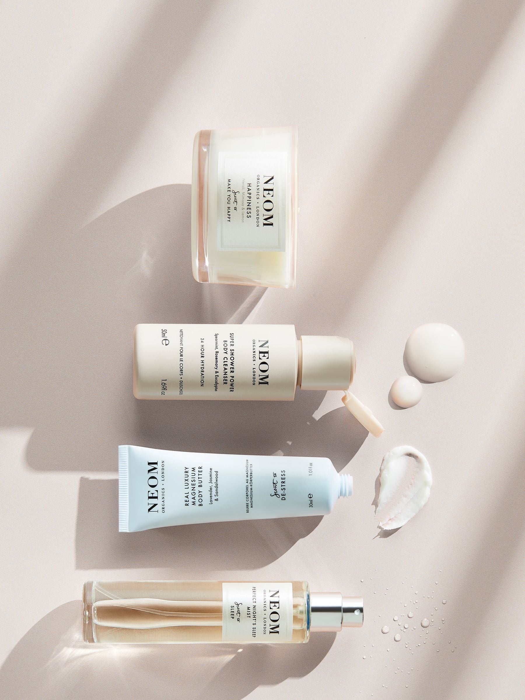 NEOM Wellbeing Discovery Collection aromatherapy set, imported from the UK